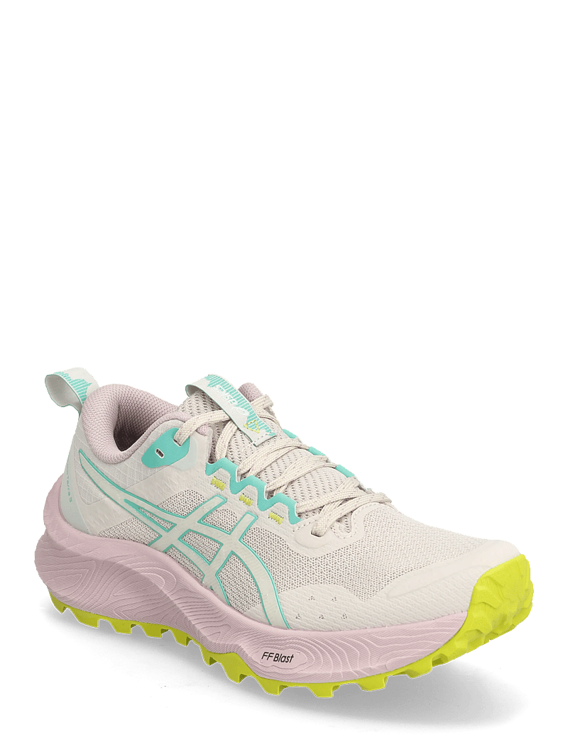 Asics - Trabuco Terra 3 - buty do biegania - mineral beige/aurora green - 0