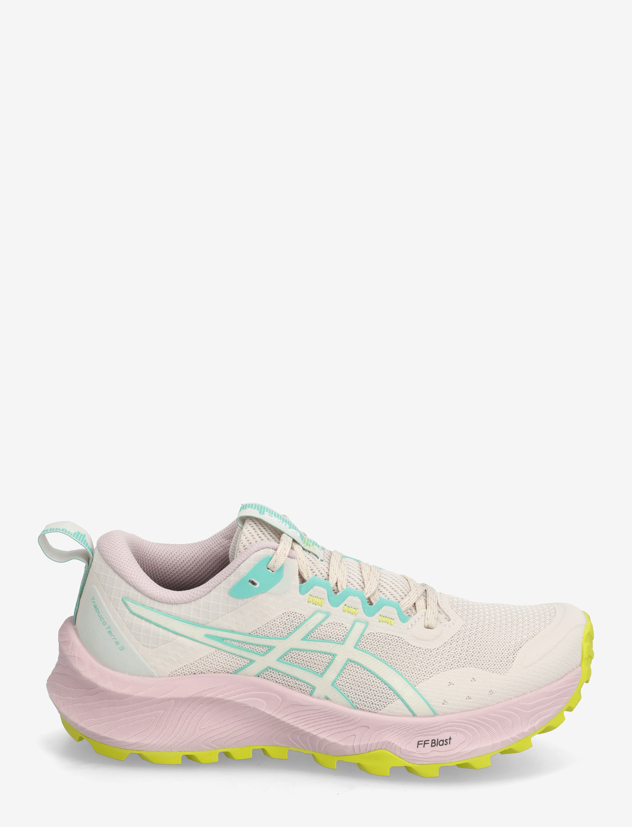 Asics - Trabuco Terra 3 - buty do biegania - mineral beige/aurora green - 1