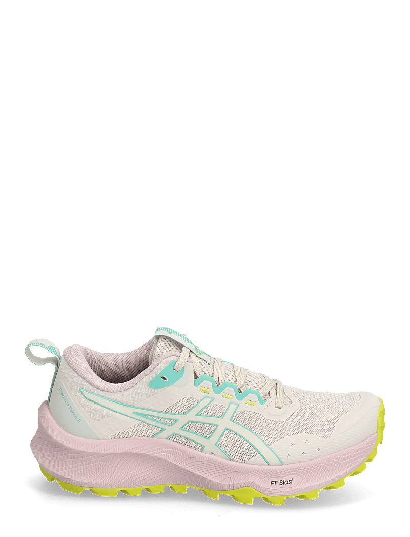 Asics - Trabuco Terra 3 - buty do biegania - mineral beige/aurora green - 1