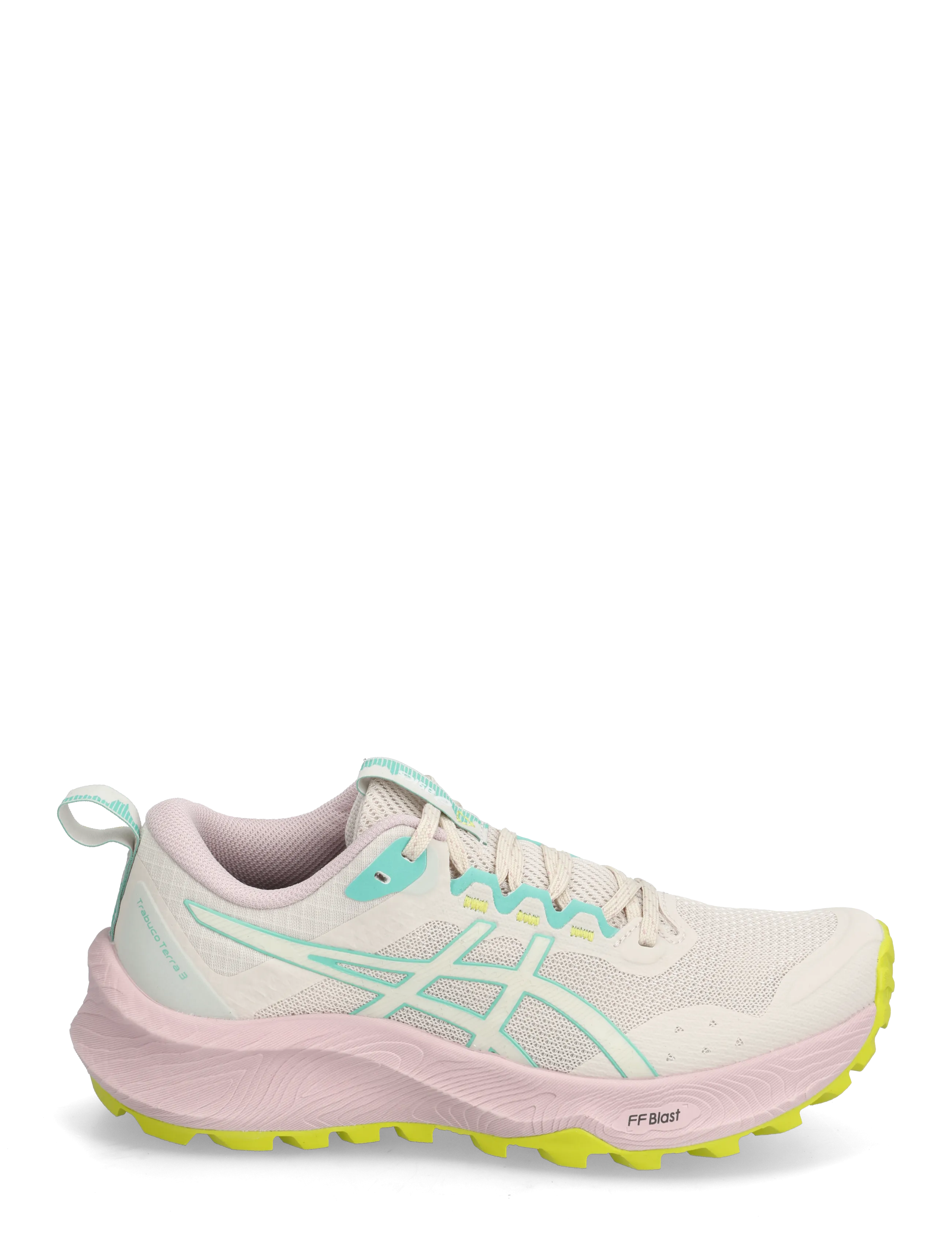 Asics - Trabuco Terra 3 - chaussures de course - mineral beige/aurora green - 1