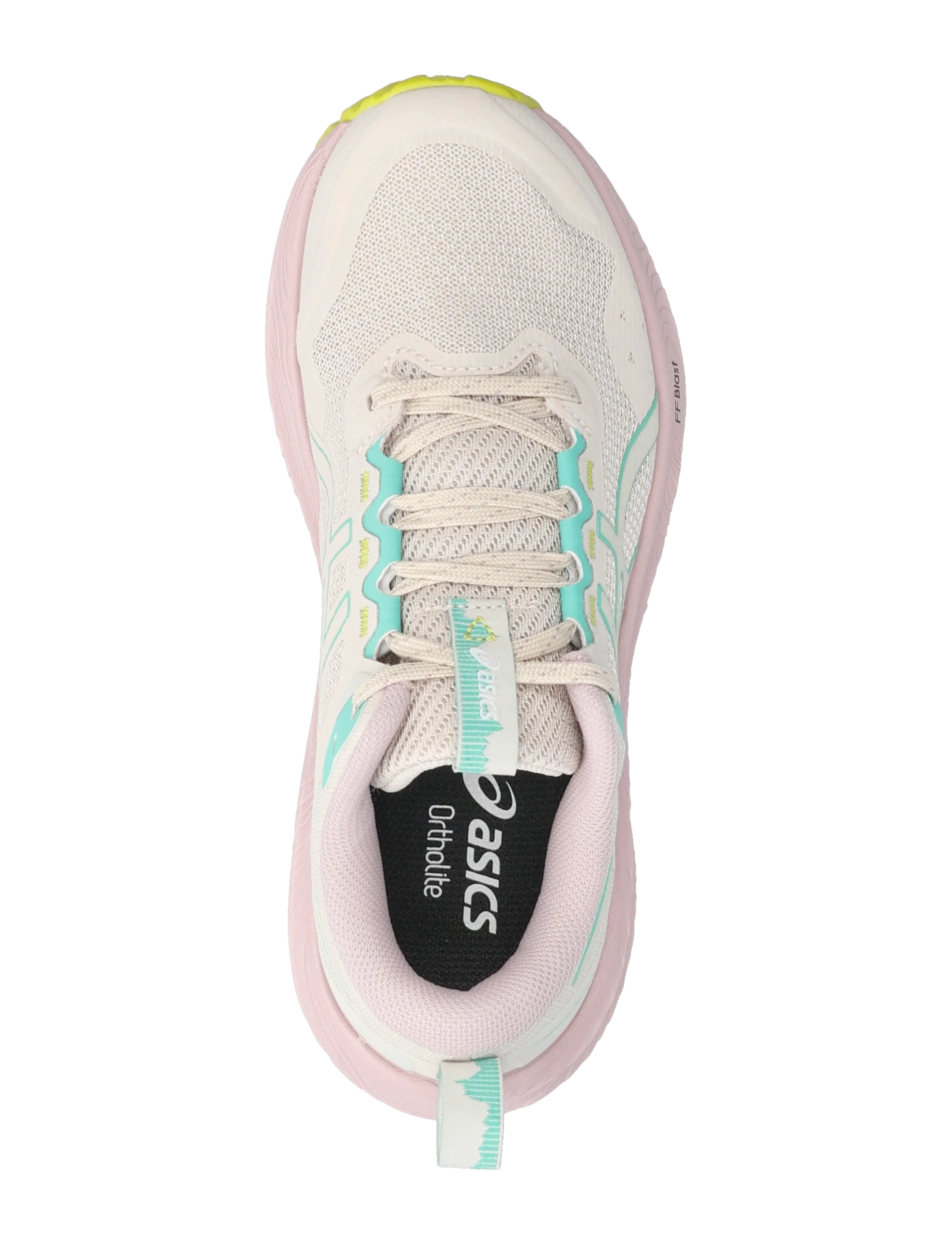 Asics - Trabuco Terra 3 - löparskor - mineral beige/aurora green - 3