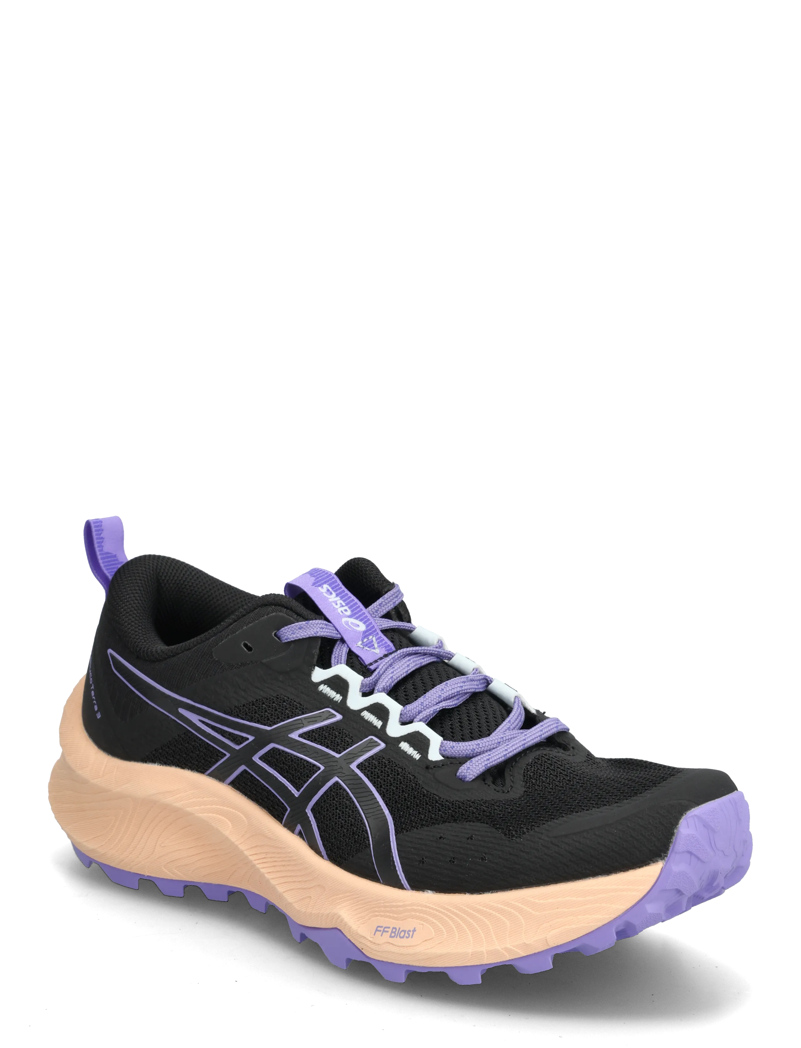 Asics Trabuco Terra 3, Kvinder, Trail Løbesko, Sort, Str: 37.5
