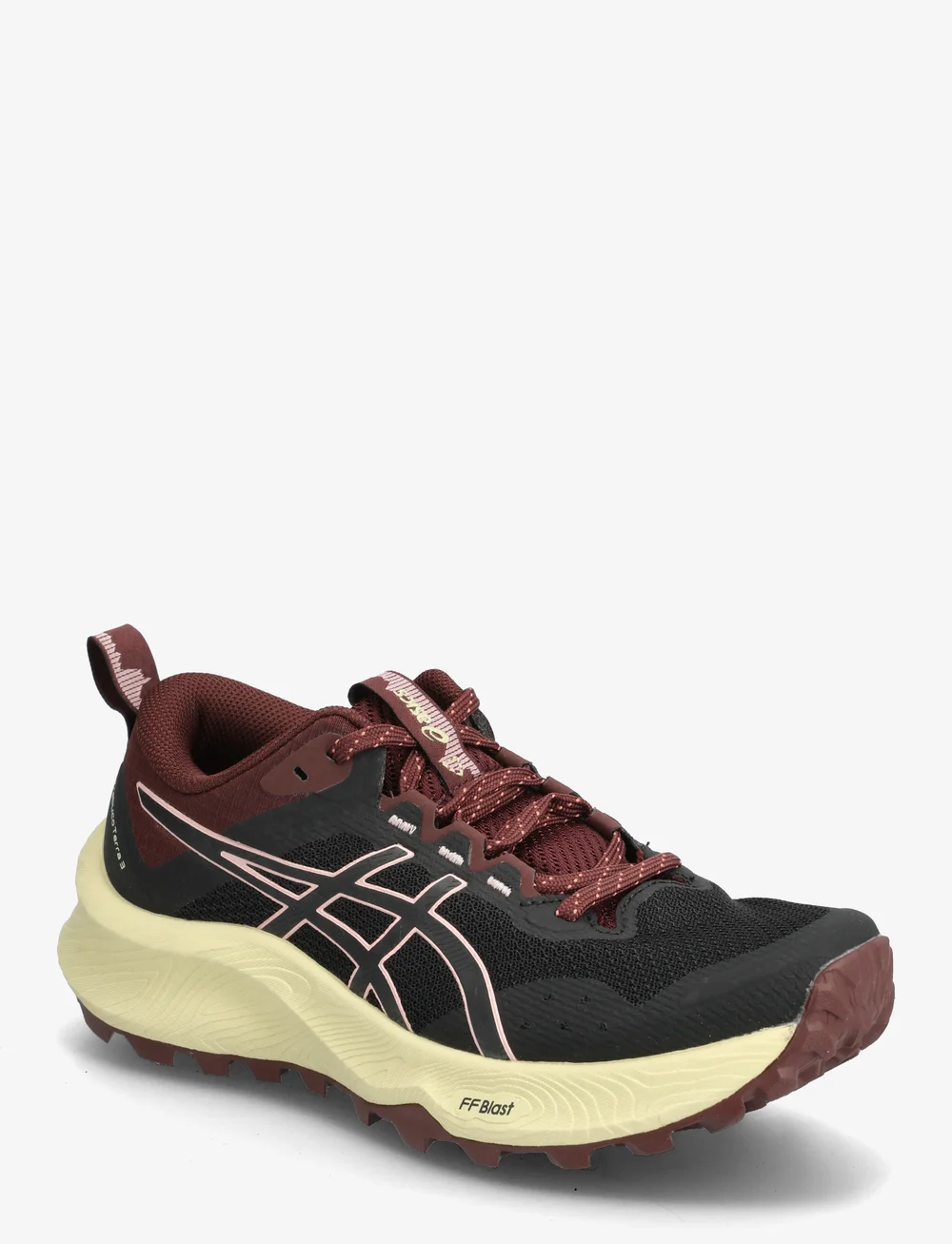Asics - Trabuco Terra 3 - running shoes - black/wild blossom - 0
