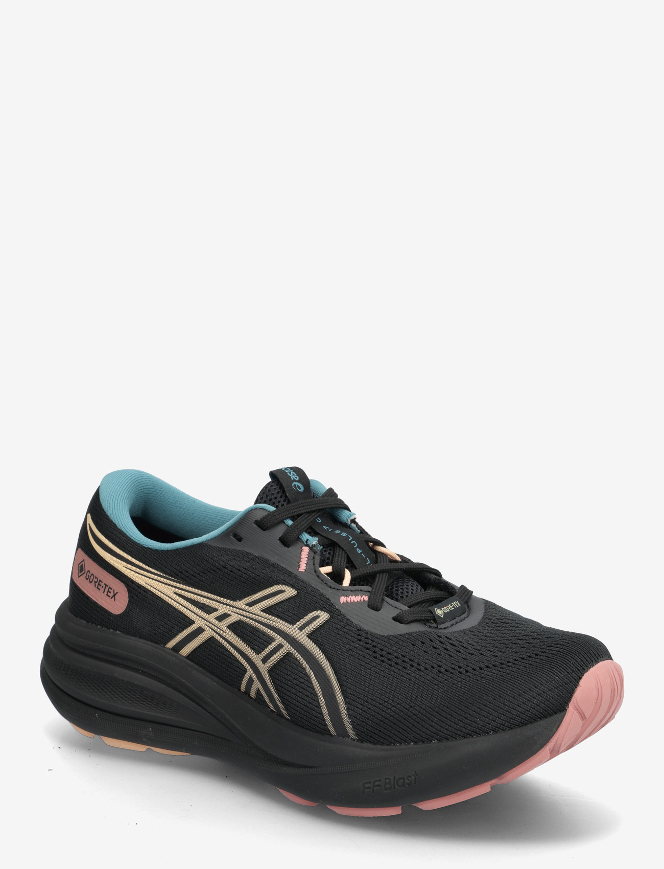 Asics - GEL-PULSE 17 GTX - löparskor - black/apricot crush - 0