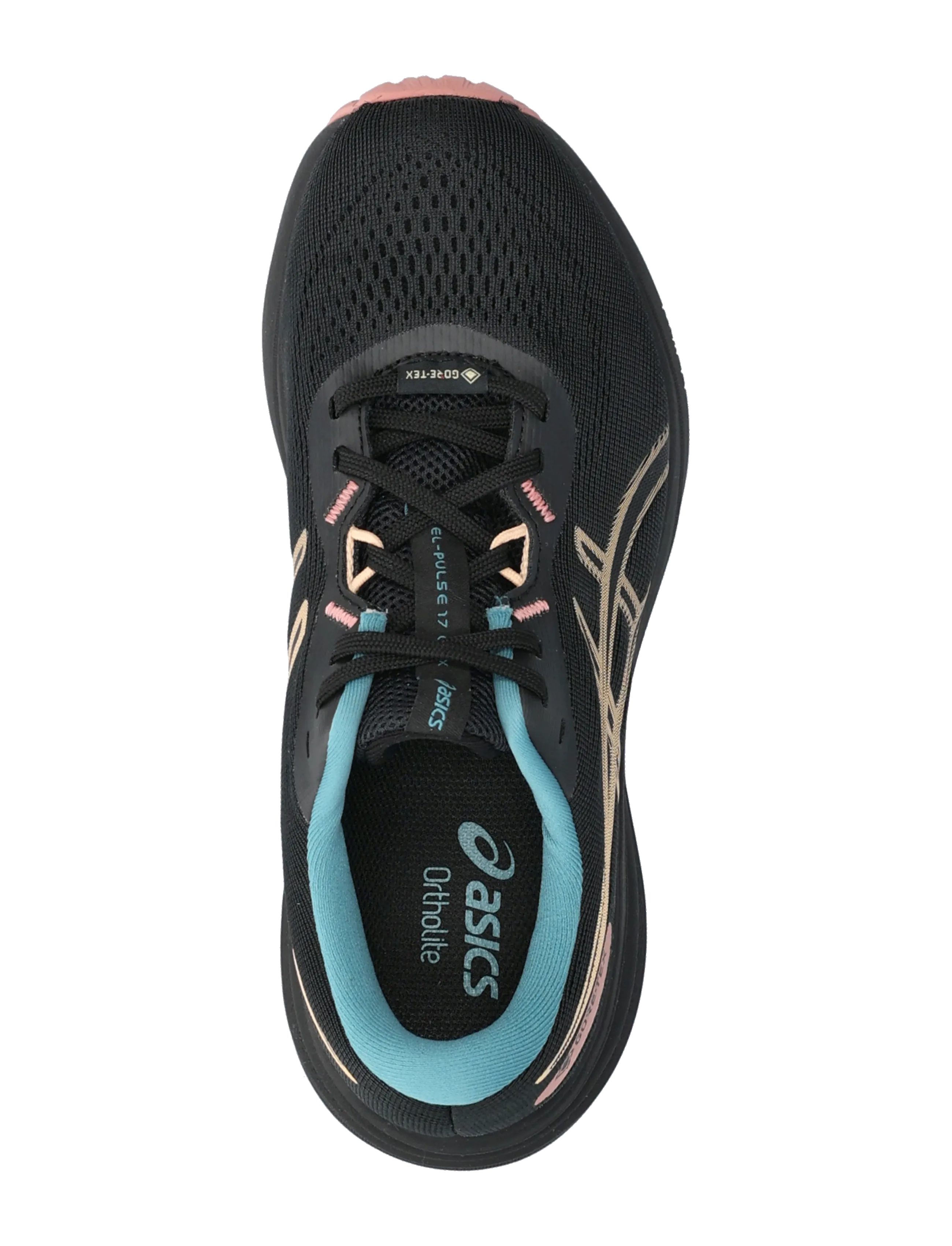 Asics - GEL-PULSE 17 GTX - shoes - black/apricot crush - 3