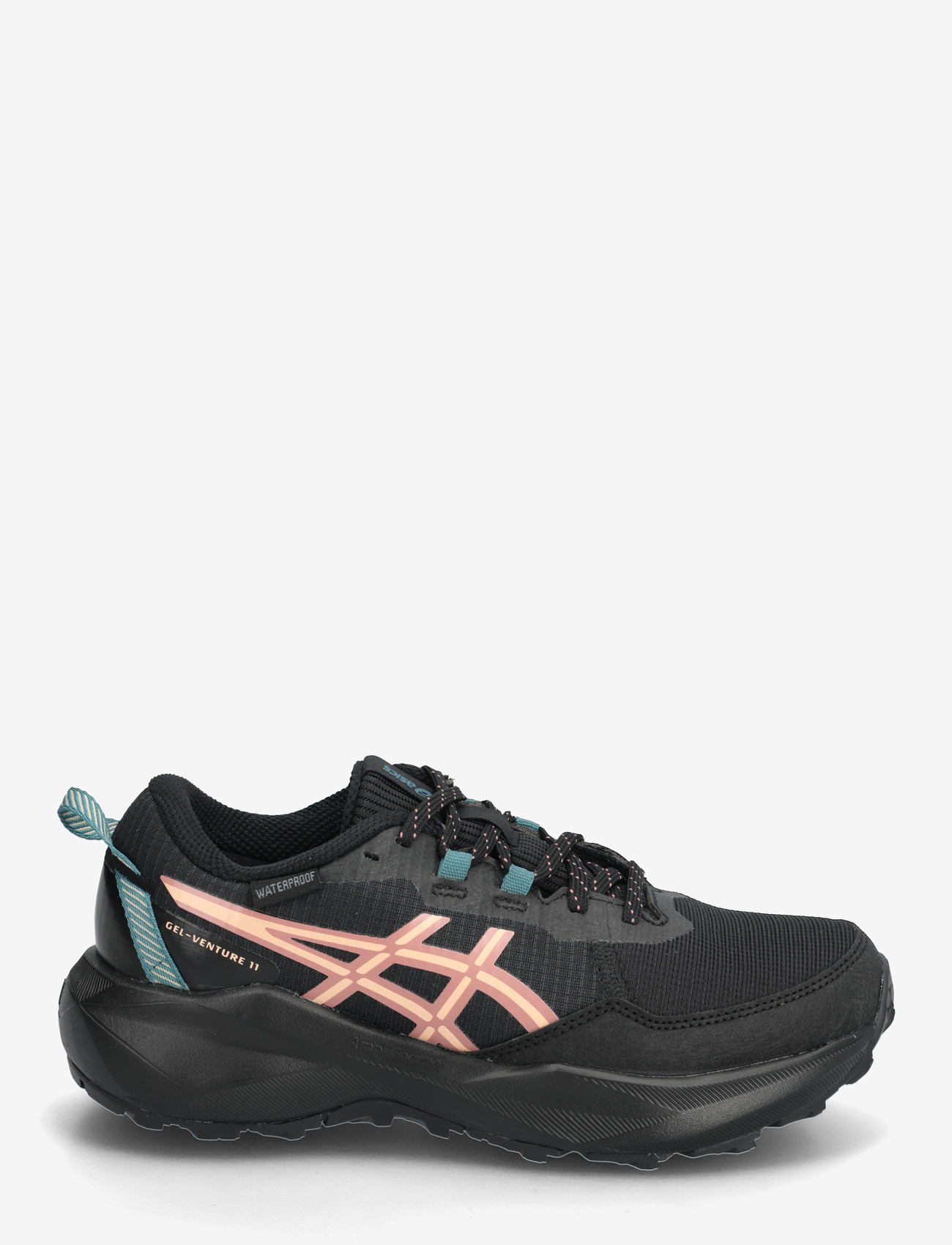 Asics - GEL-VENTURE 11 WATERPROOF - shoes - black/apricot crush - 1