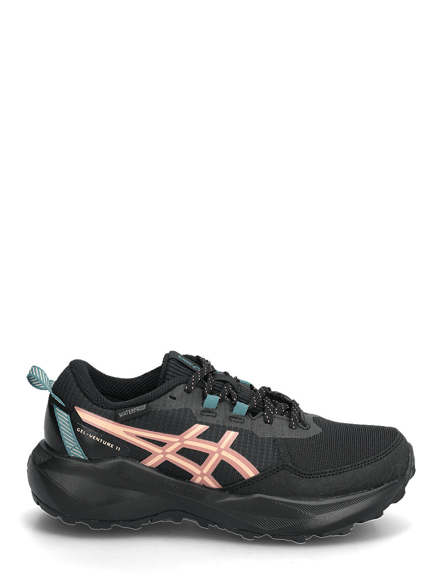 Asics - GEL-VENTURE 11 WATERPROOF - shoes - black/apricot crush - 1