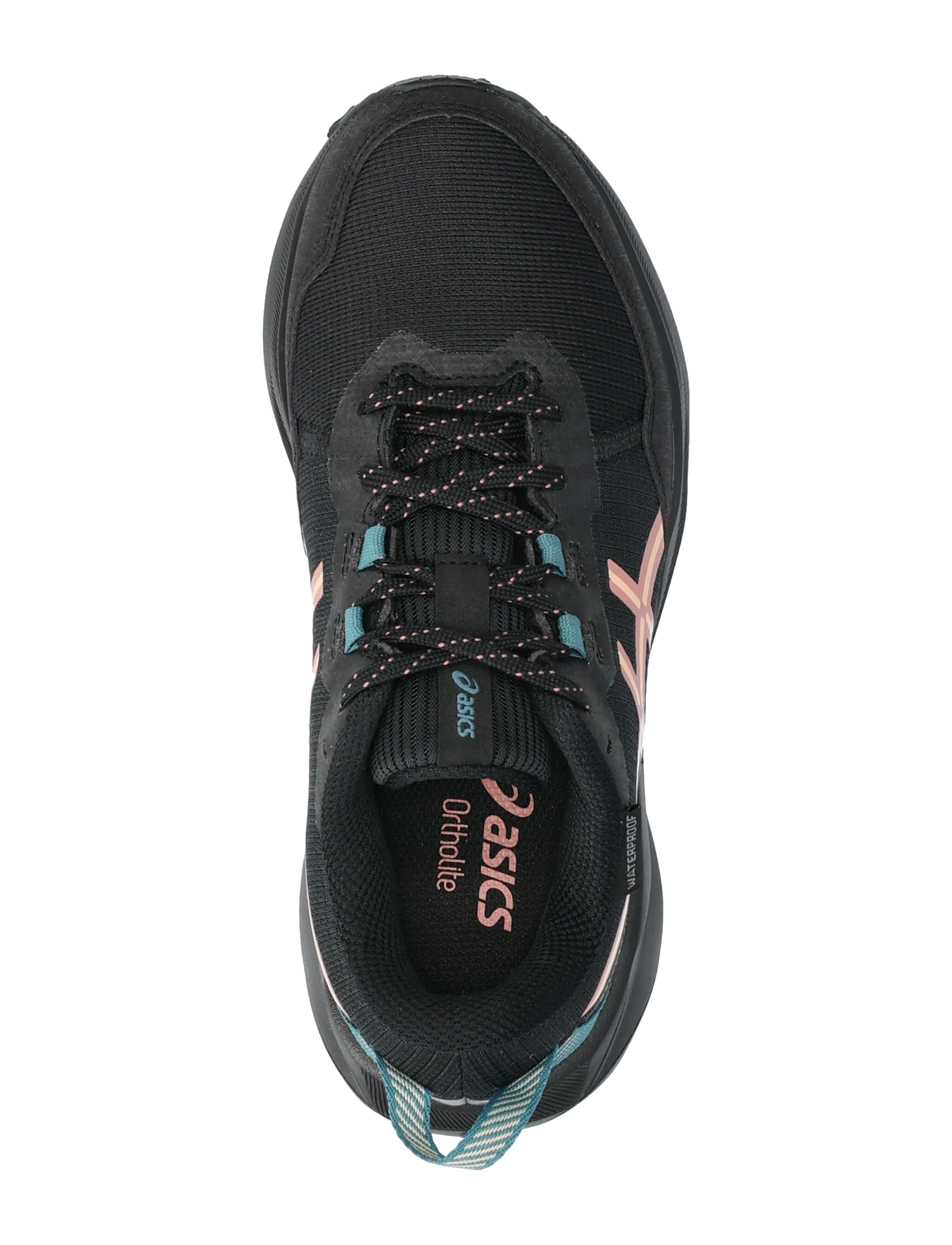 Asics - GEL-VENTURE 11 WATERPROOF - shoes - black/apricot crush - 3