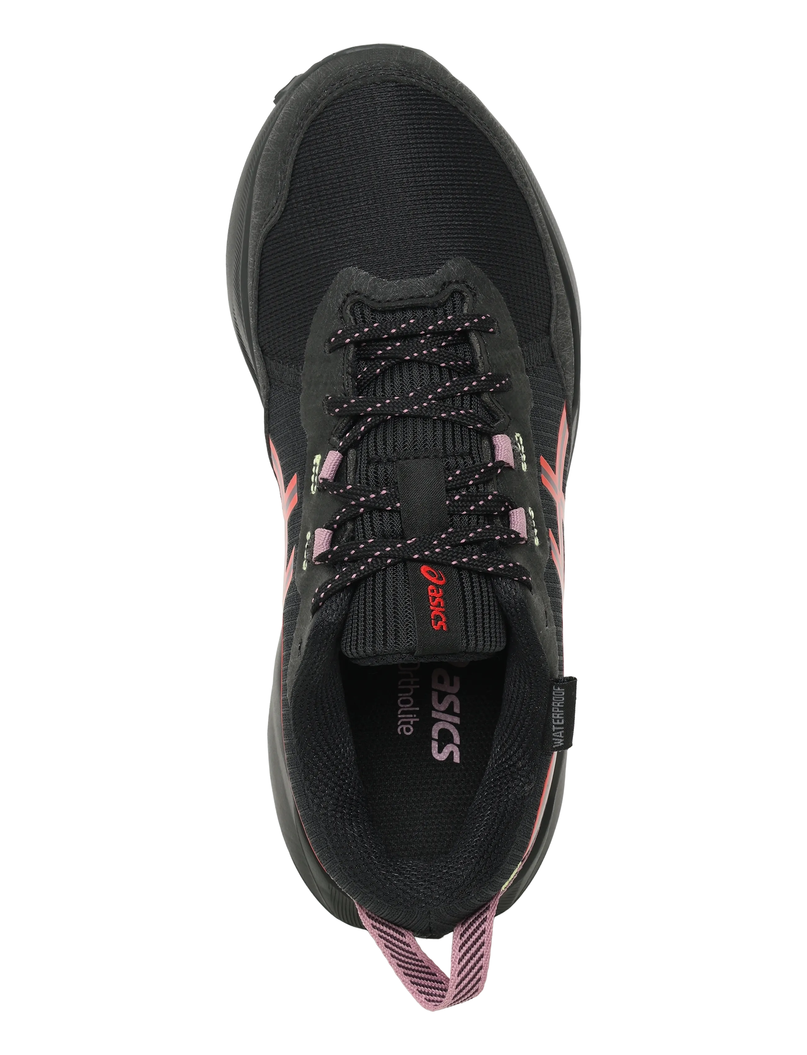 Asics - GEL-VENTURE 11 WATERPROOF - running shoes - black/watermelon - 3