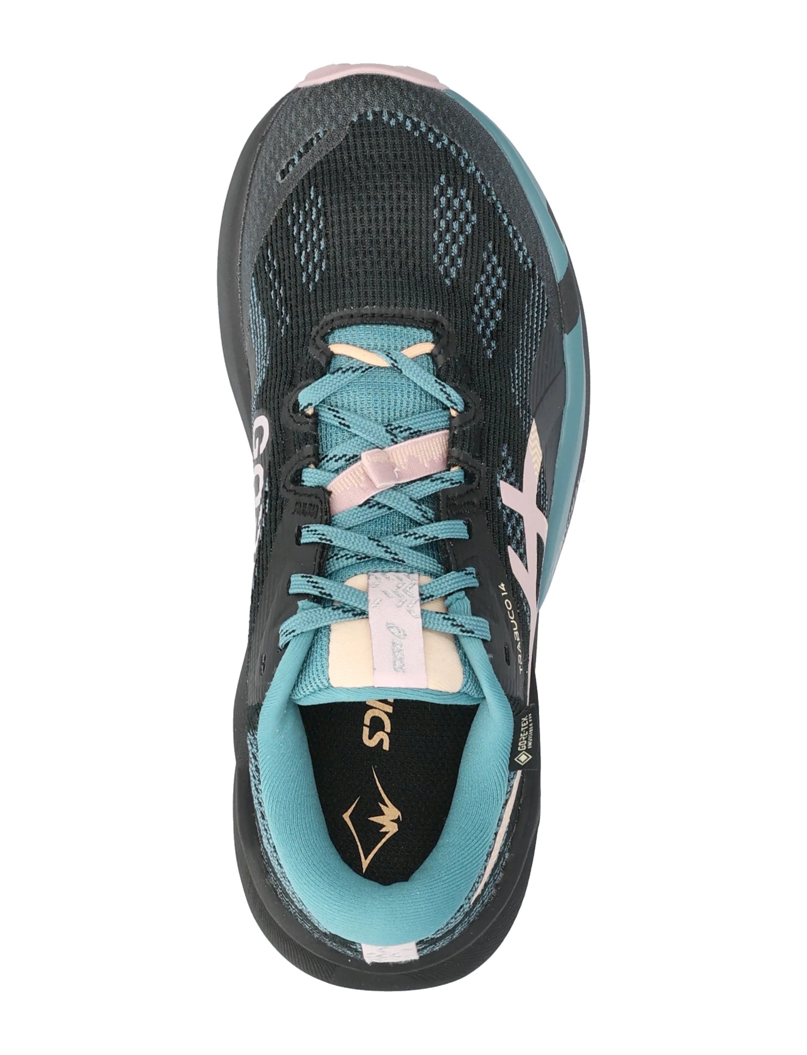 Asics - TRABUCO 14 GTX - shoes - black/morganite - 3