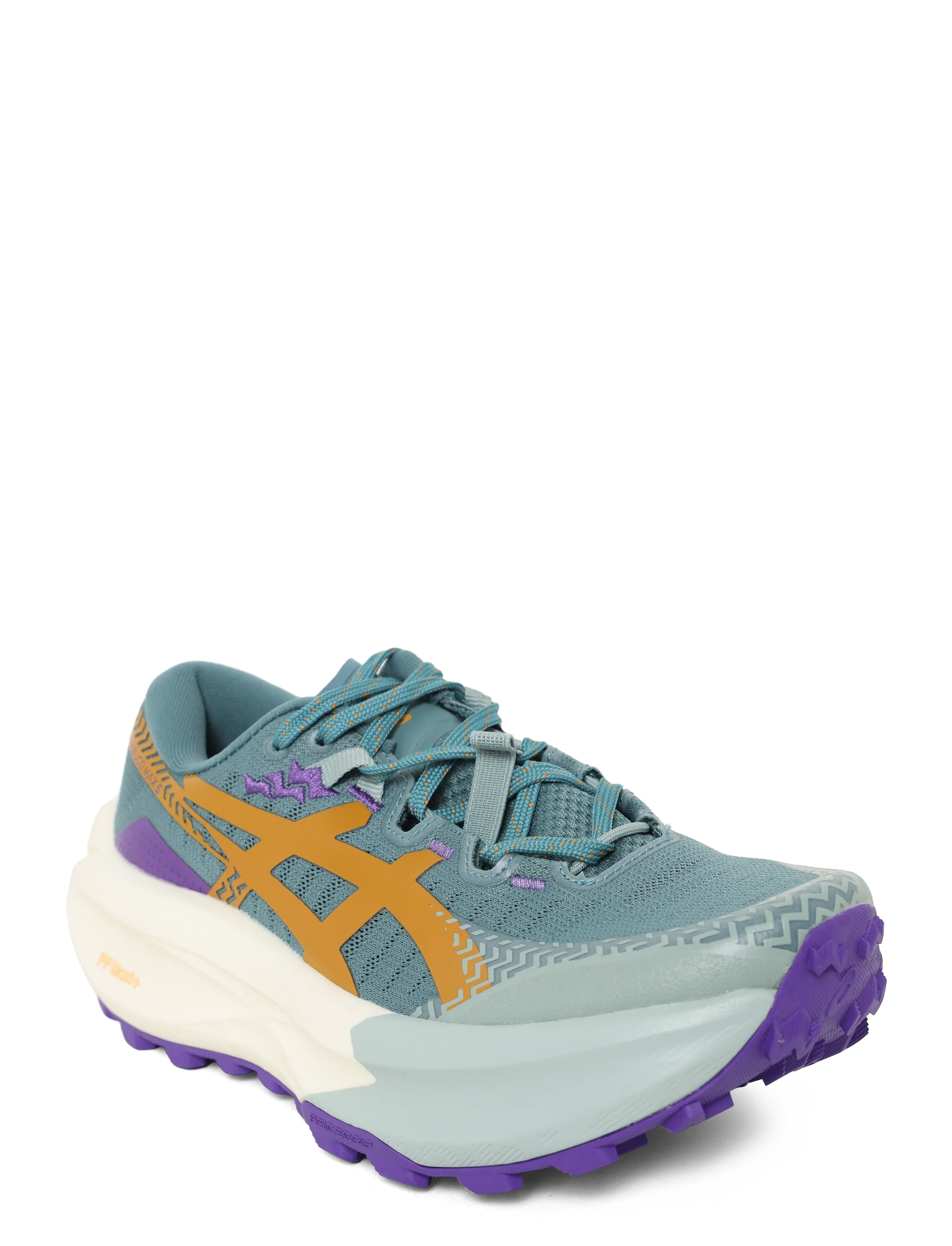 Asics TRABUCO MAX 5 - Schuhe - FOGGY TEAL/RADIANT AMETHYST / blue