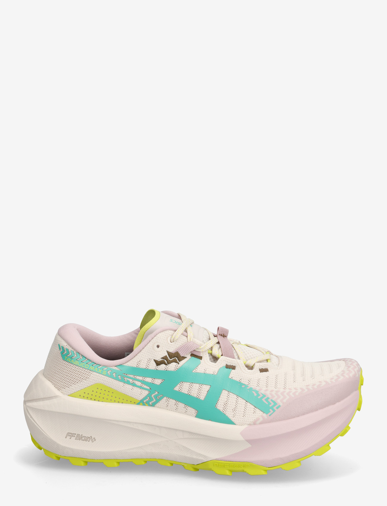 Asics - TRABUCO MAX 5 - shoes - mineral beige/aurora green - 1