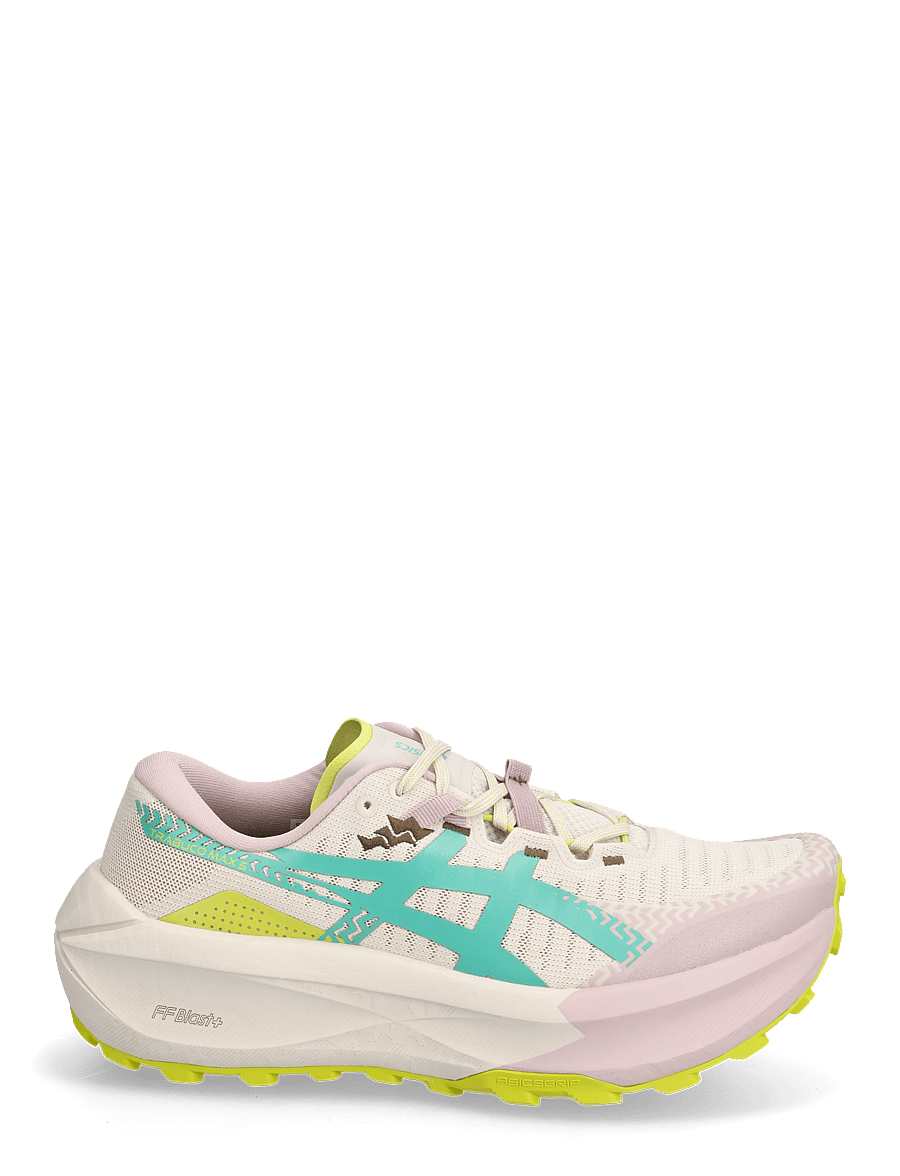 Asics - TRABUCO MAX 5 - shoes - mineral beige/aurora green - 1