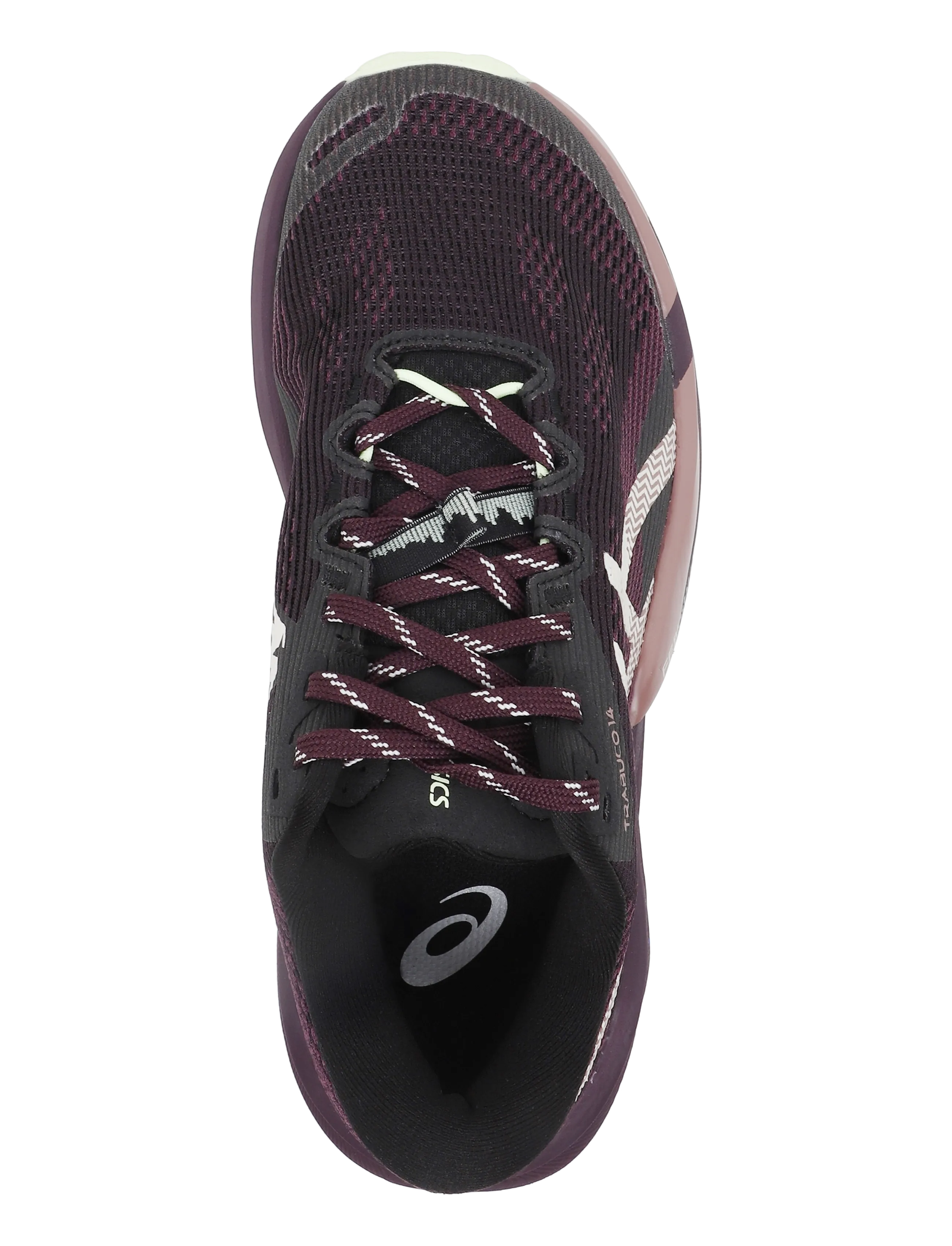 Asics - TRABUCO 14 - löparskor - black/dark aubergine - 3
