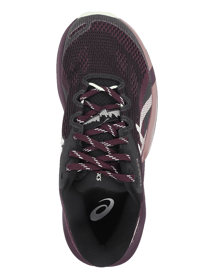 Asics - TRABUCO 14 - löparskor - black/dark aubergine - 3