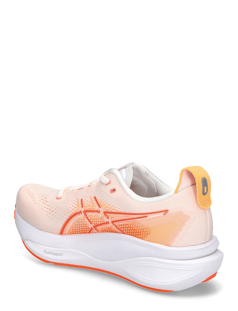 Asics - GEL-KAYANO 33 - shoes - white/vivid coral - 1