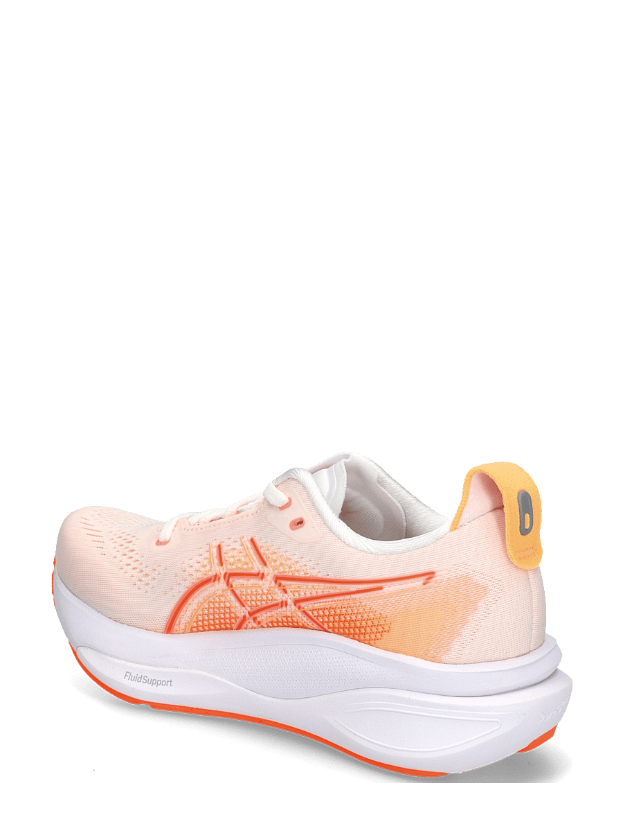 Asics - GEL-KAYANO 33 - löparskor - white/vivid coral - 1