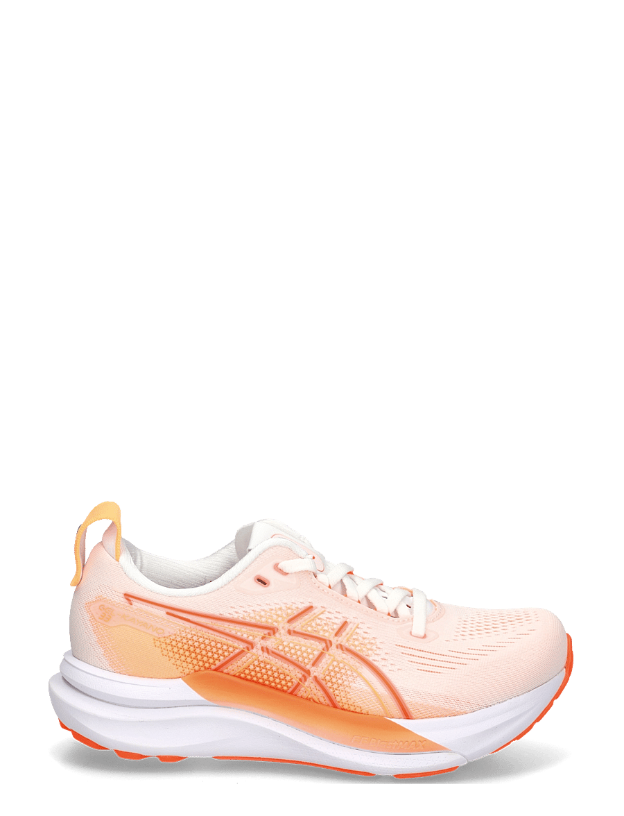 Asics - GEL-KAYANO 33 - löparskor - white/vivid coral - 2