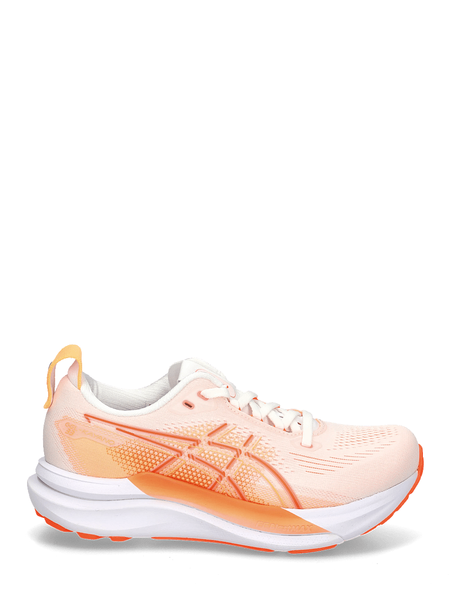 Asics - GEL-KAYANO 33 - shoes - white/vivid coral - 2