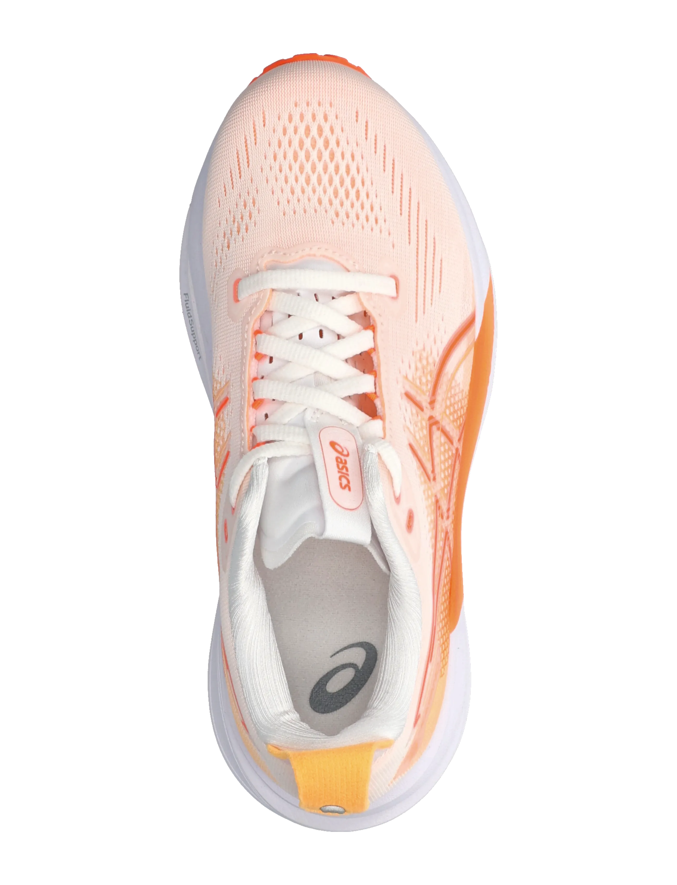 Asics - GEL-KAYANO 33 - shoes - white/vivid coral - 3