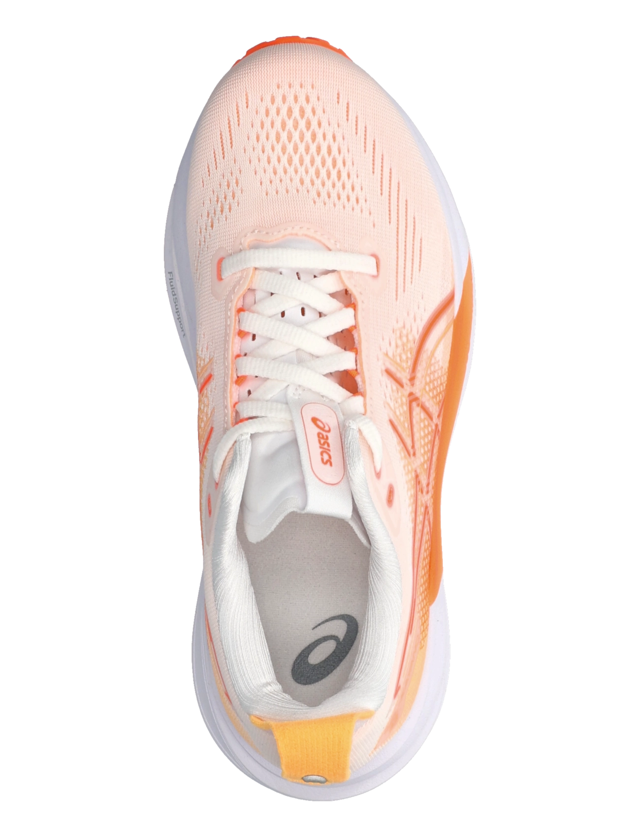 Asics - GEL-KAYANO 33 - löparskor - white/vivid coral - 3