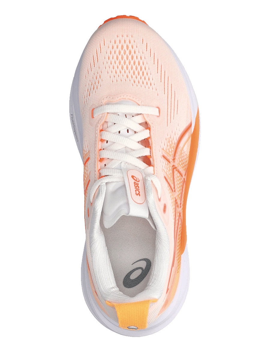 Asics - GEL-KAYANO 33 - löparskor - white/vivid coral - 3