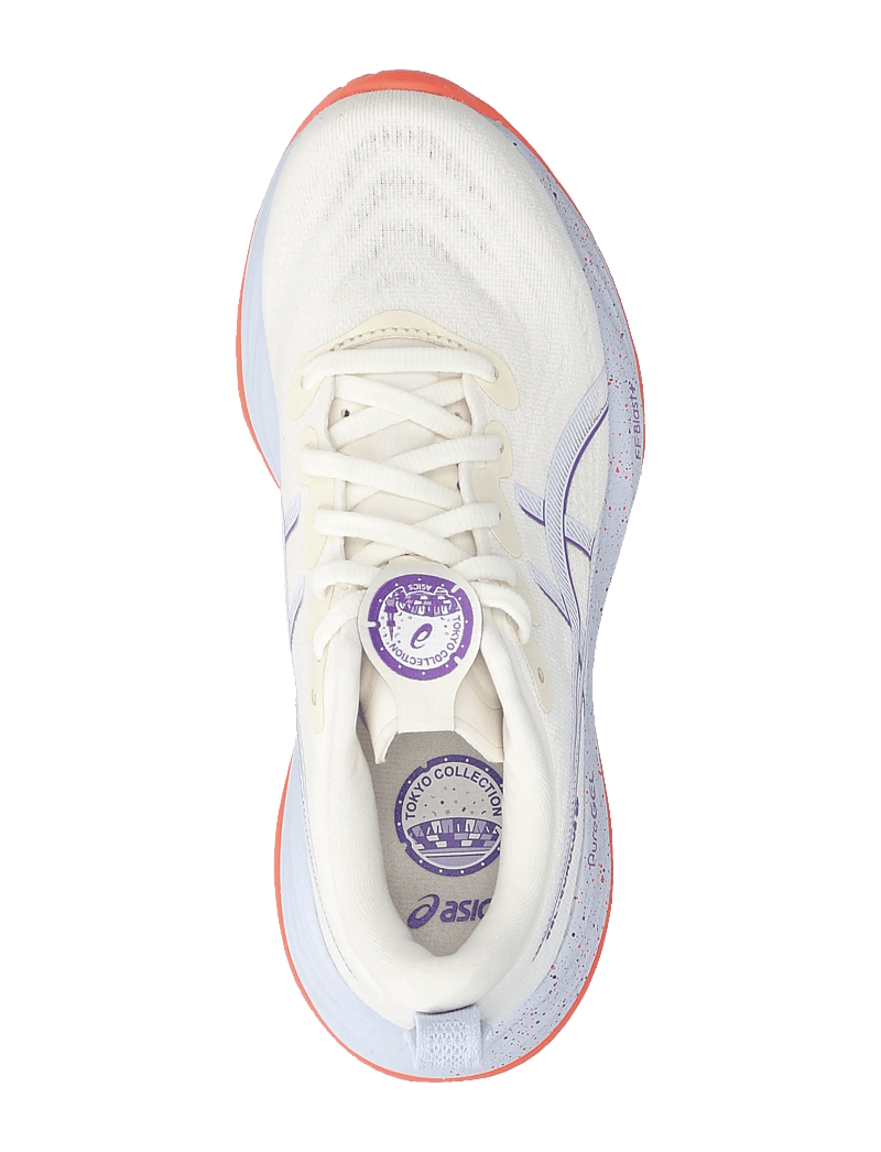 Asics - GEL-CUMULUS 27 TOKYO - shoes - cream/edo purple - 3