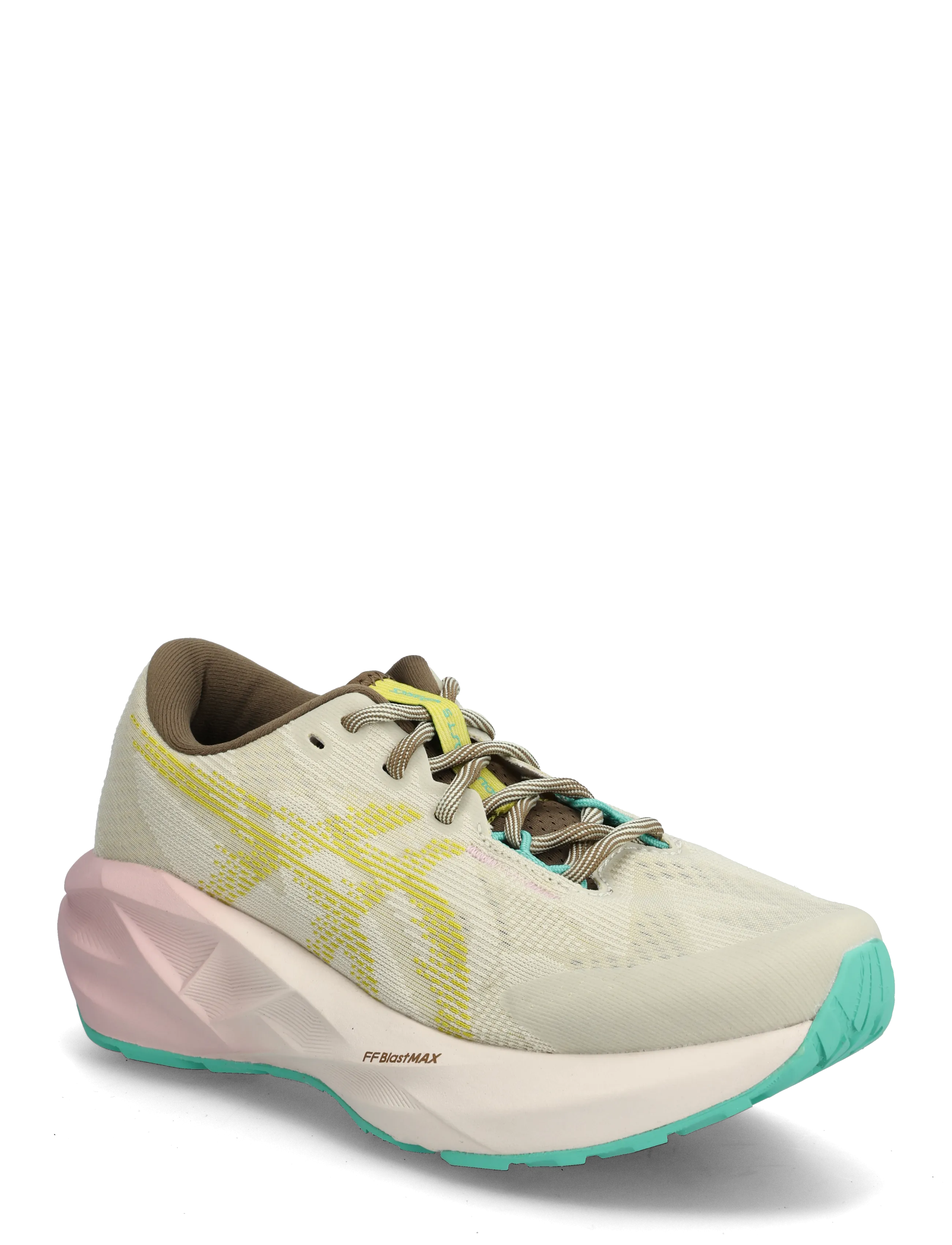 Asics NOVABLAST 5 TR - Göteborgsvarvet - LIGHT DUST/CACTI / yellow