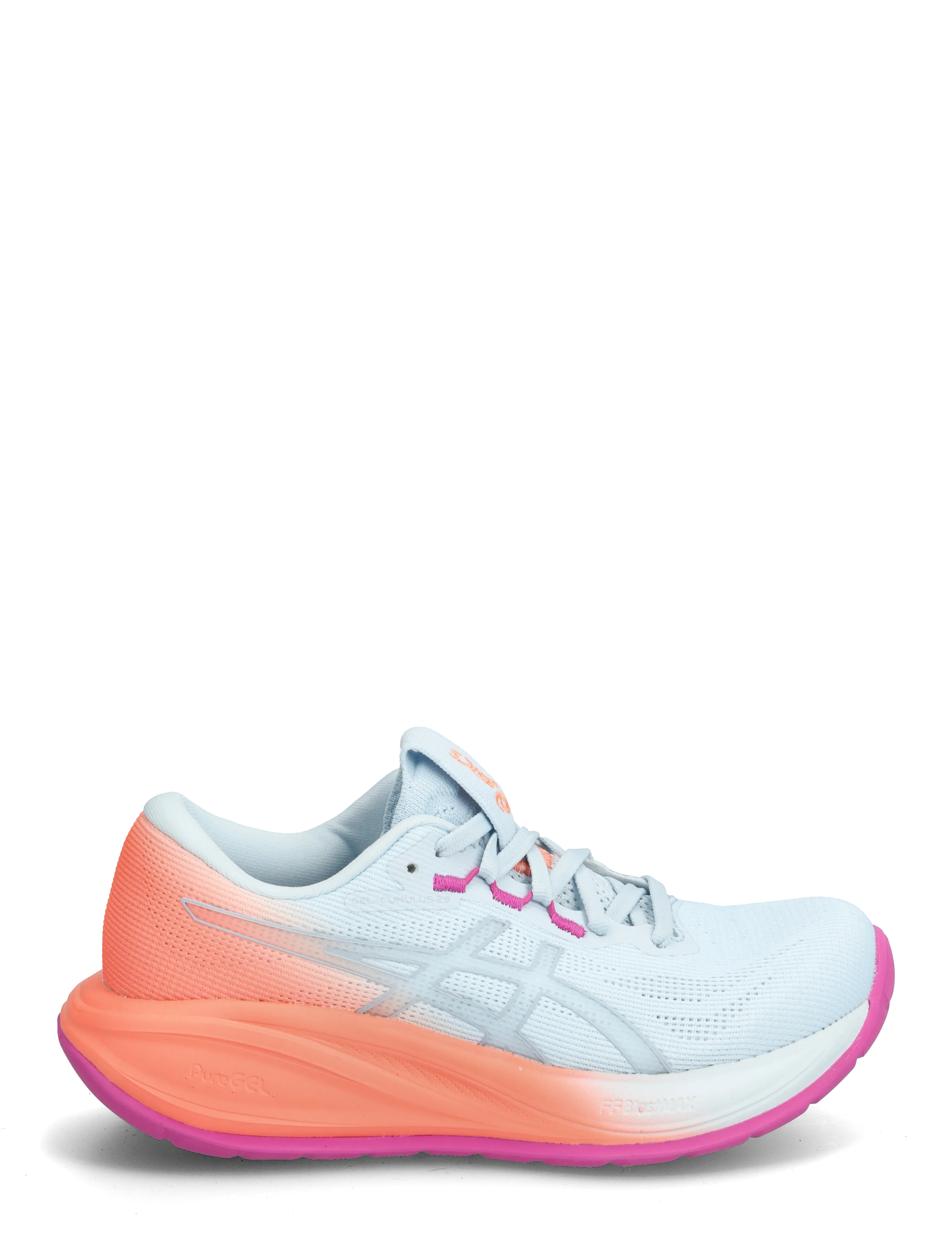 Asics - GEL-CUMULUS 28 - shoes - sky/sun coral - 1