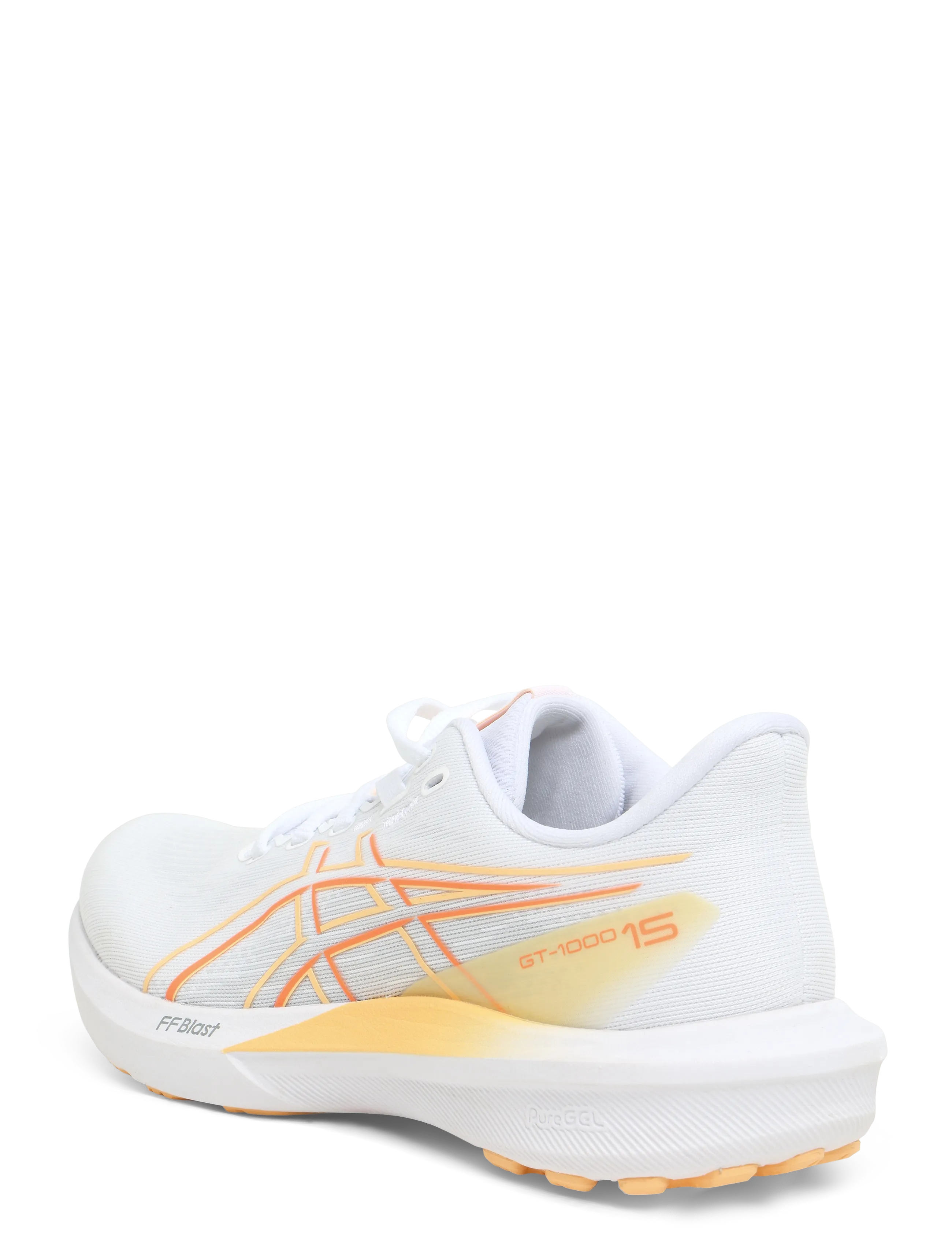 Asics - GT-1000 15 - white/vivid coral - 1