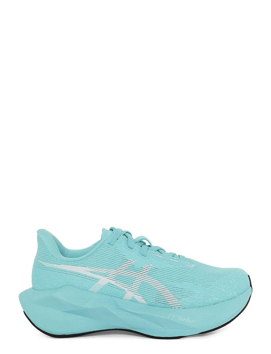 Asics - NOVABLAST 6 - löparskor - energy aqua/white - 2