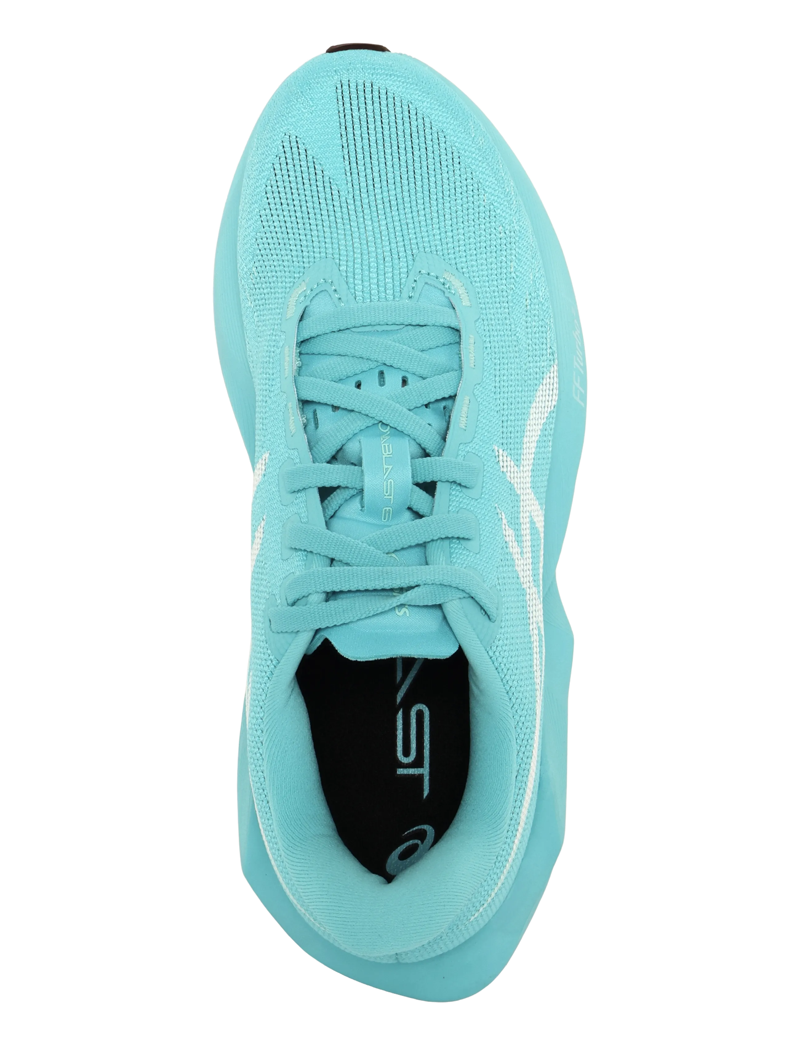 Asics - NOVABLAST 6 - running shoes - energy aqua/white - 3