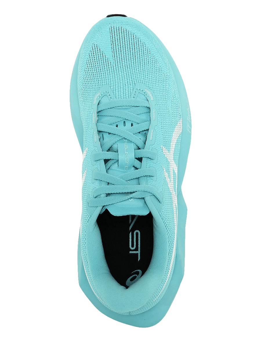 Asics - NOVABLAST 6 - löparskor - energy aqua/white - 3