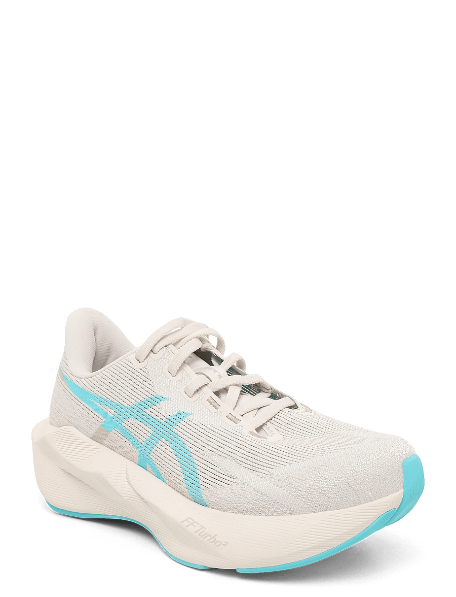 Asics - NOVABLAST 6 - shoes - soft oat/energy aqua - 0