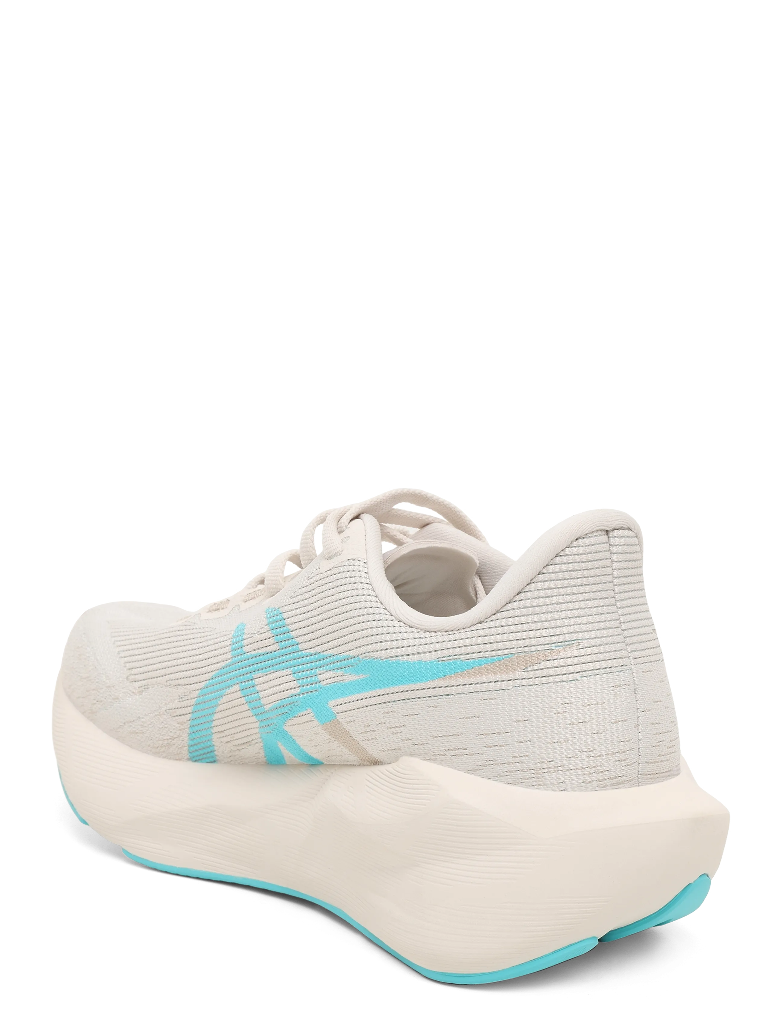 Asics - NOVABLAST 6 - running shoes - soft oat/energy aqua - 1