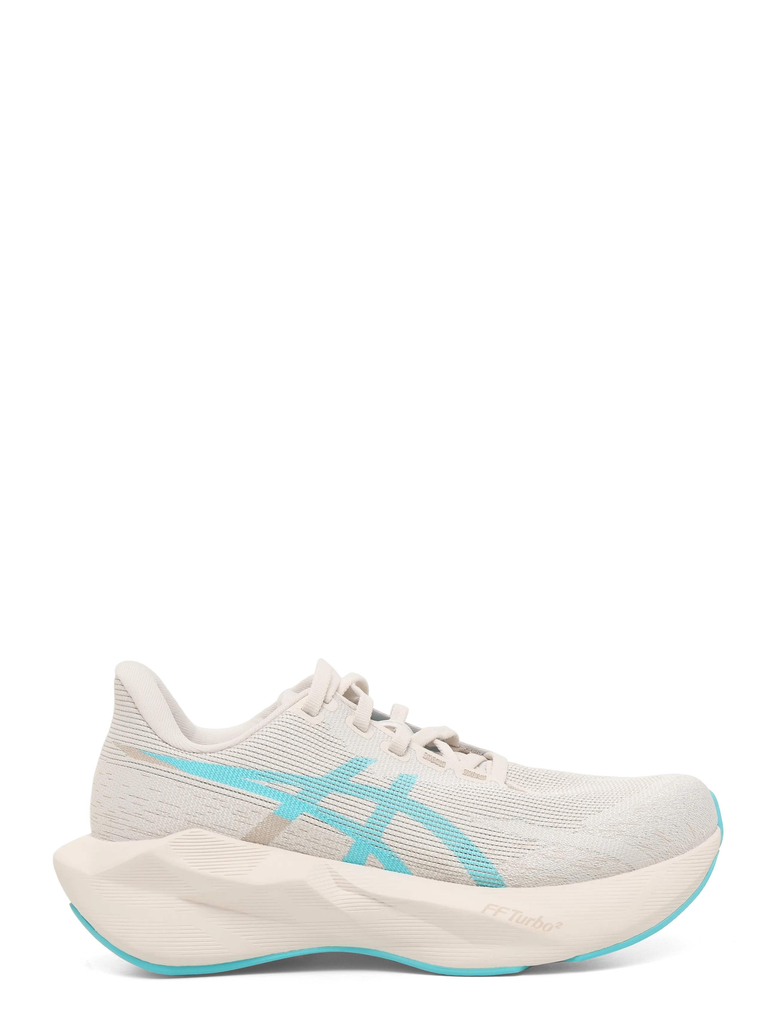 Asics - NOVABLAST 6 - running shoes - soft oat/energy aqua - 2