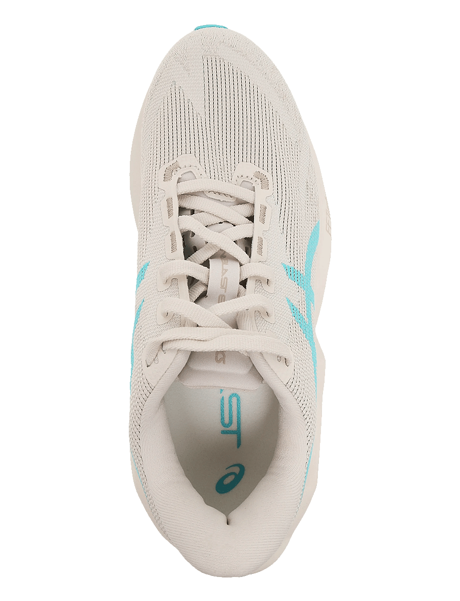 Asics - NOVABLAST 6 - shoes - soft oat/energy aqua - 3