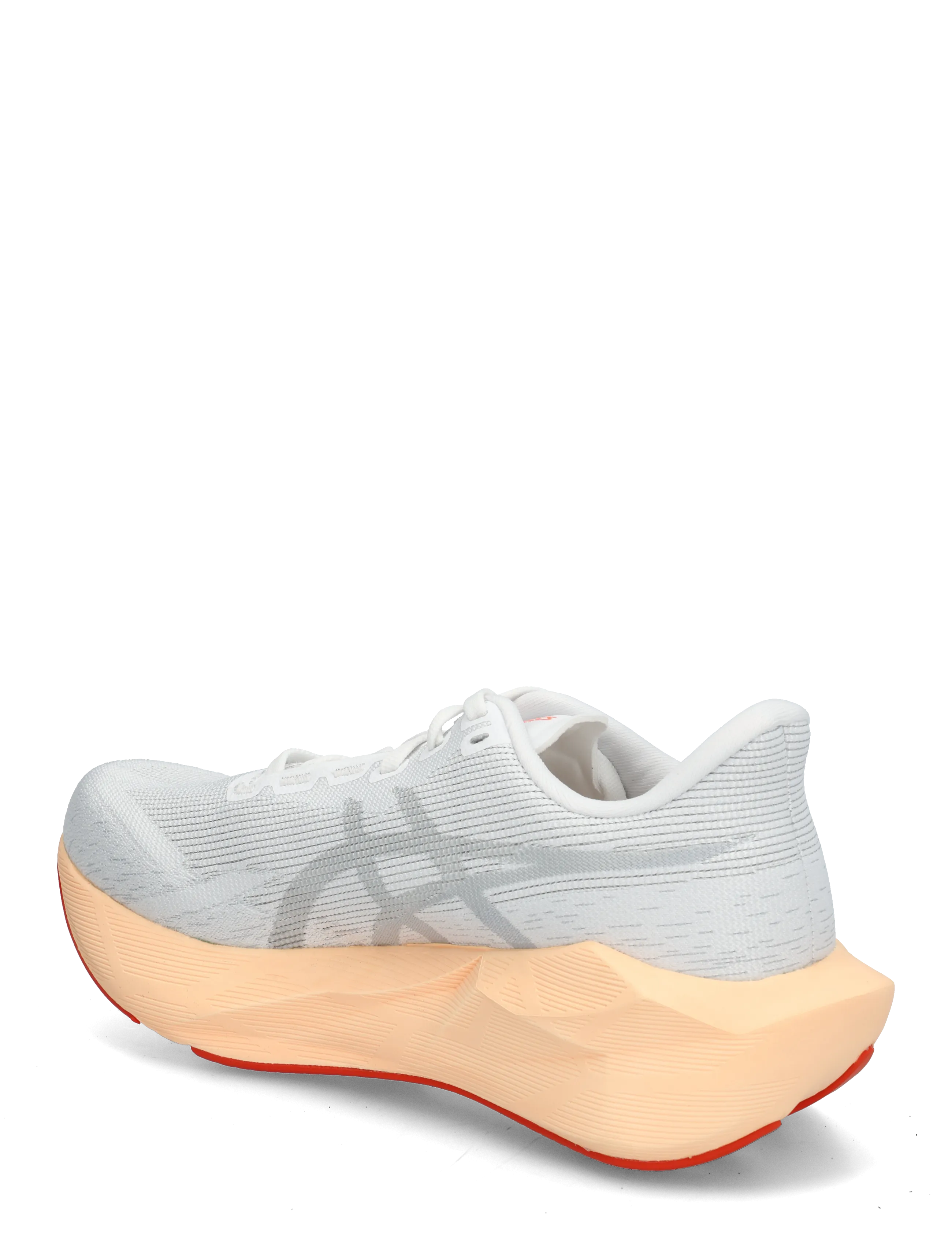 Asics - NOVABLAST 6 - shoes - white/vivid coral - 1