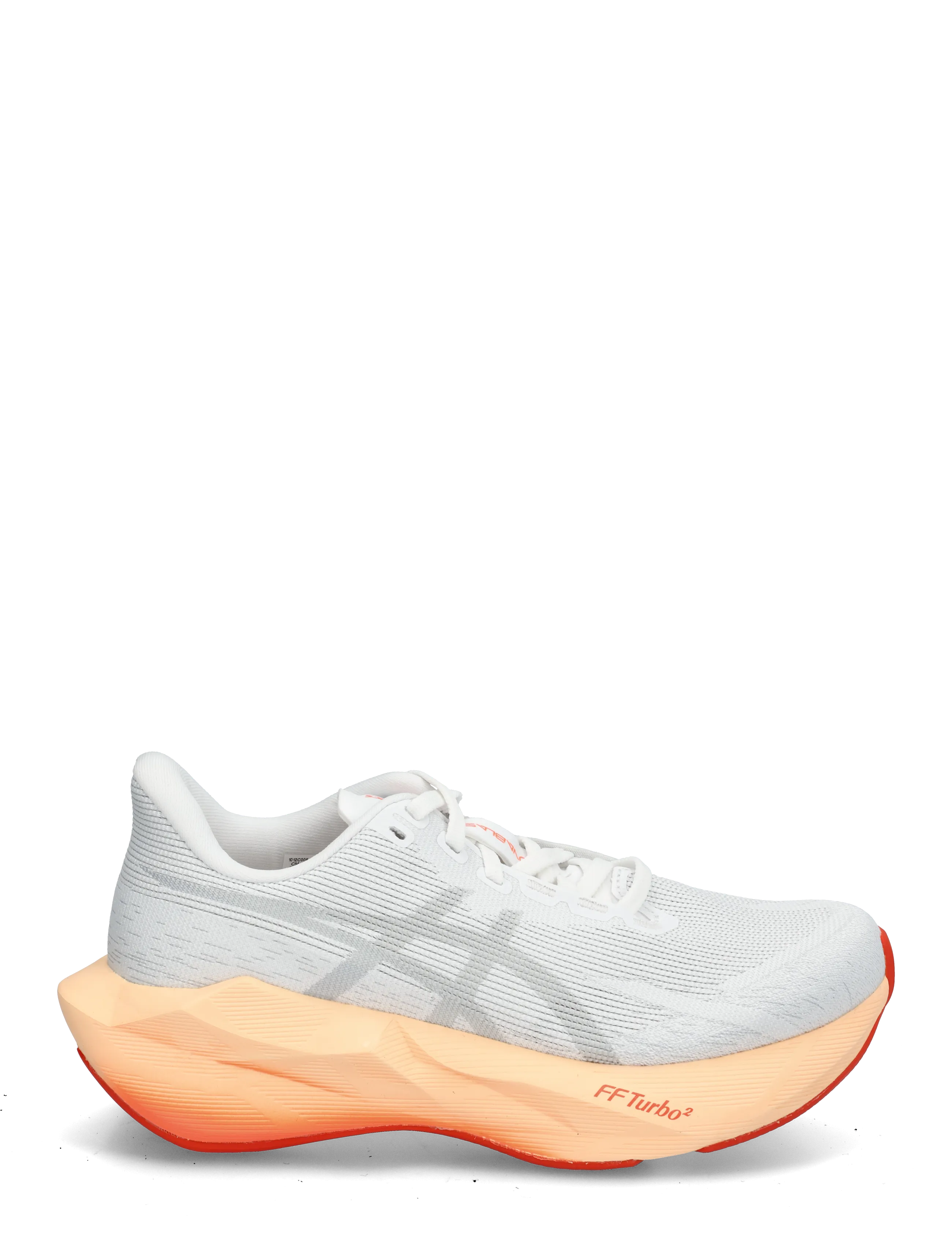 Asics - NOVABLAST 6 - shoes - white/vivid coral - 2