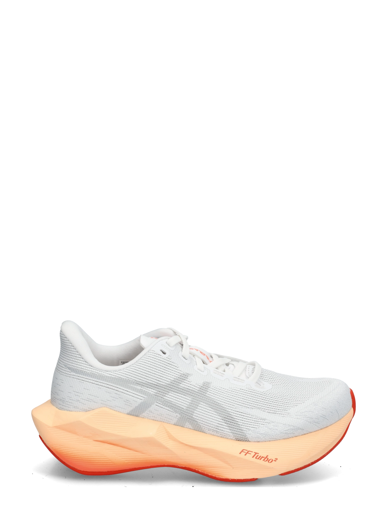 Asics - NOVABLAST 6 - löparskor - white/vivid coral - 2