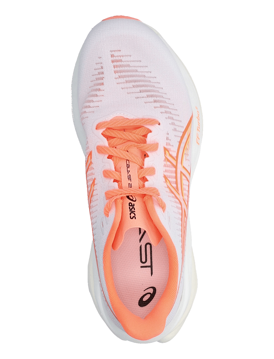 Asics - SONICBLAST 2 - löparskor - white/sun coral - 3