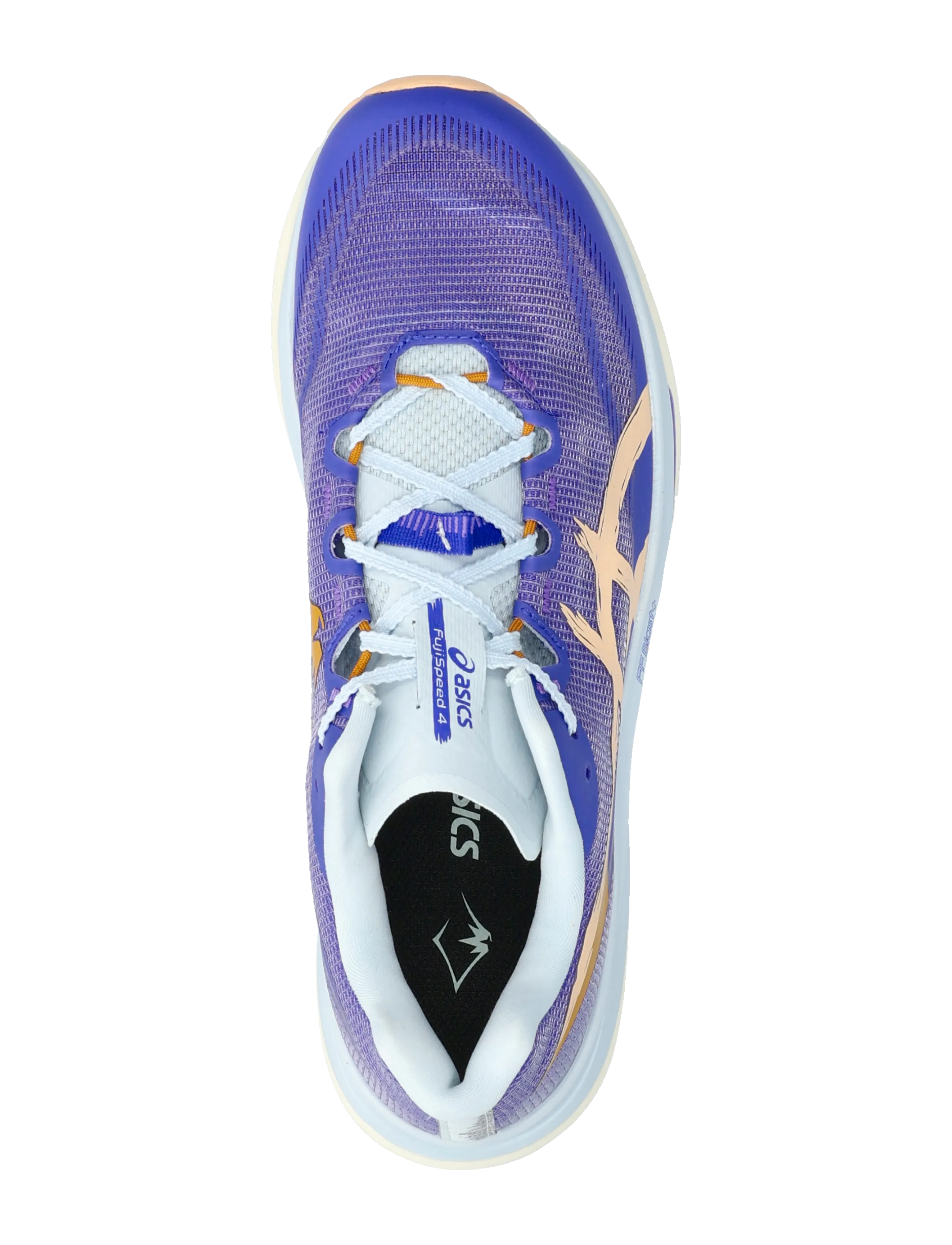 Asics - FUJISPEED 4 - shoes - cobalt burst/apricot crush - 3