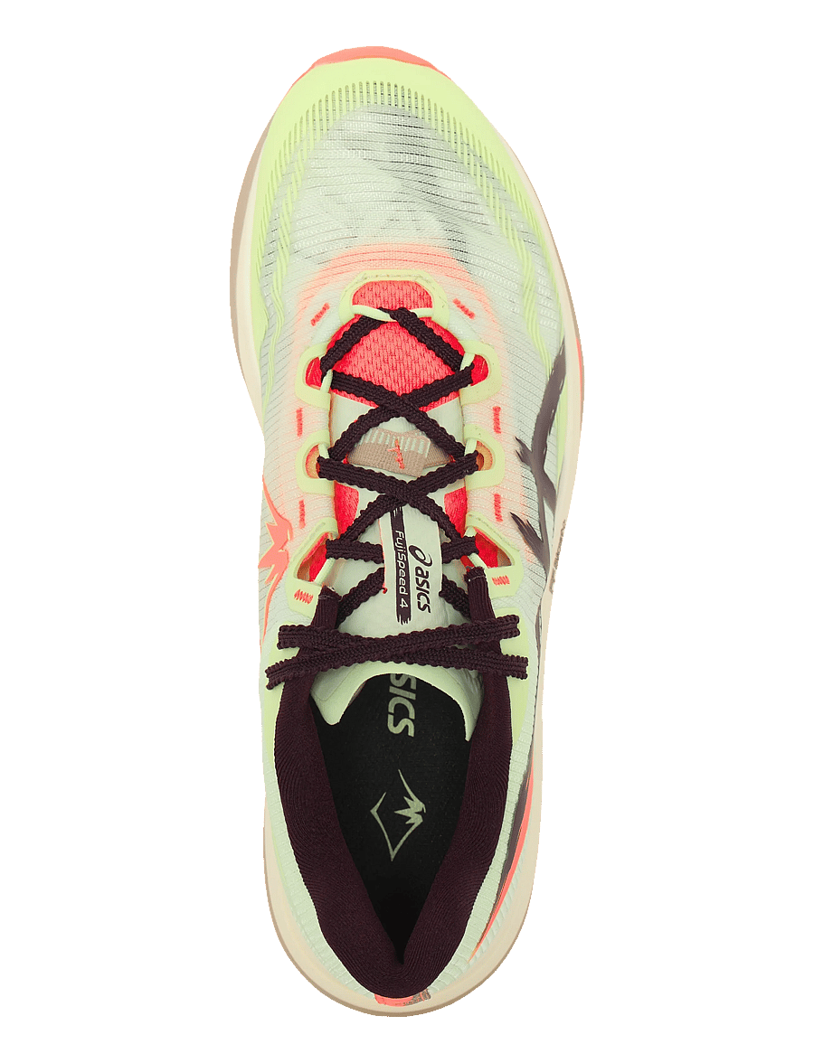 Asics - FUJISPEED 4 - shoes - illuminate yellow/dark aubergine - 3