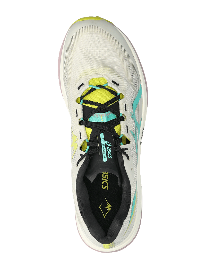Asics - FUJISPEED 4 - shoes - light dust/aurora green - 3