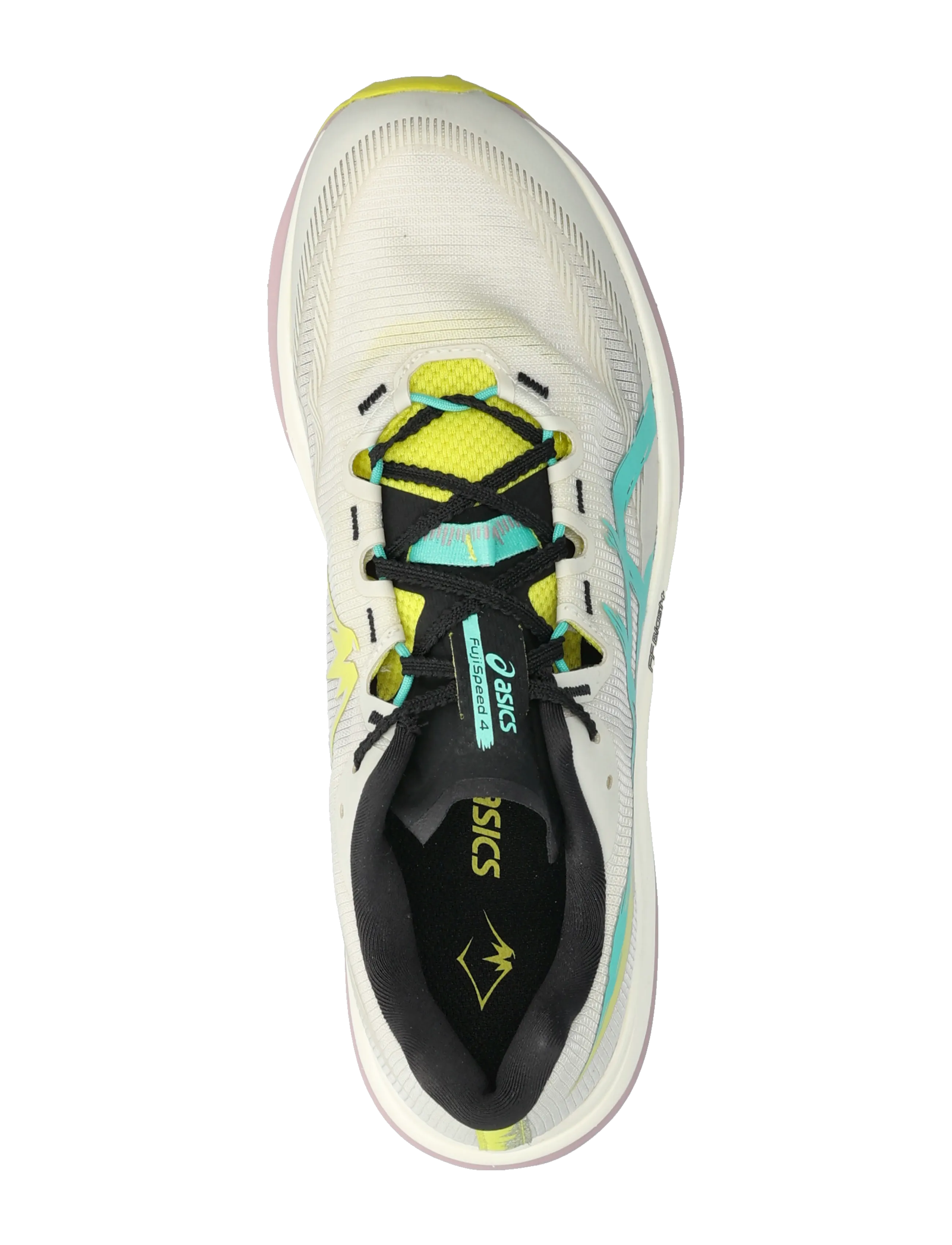 Asics - FUJISPEED 4 - löparskor - light dust/aurora green - 3