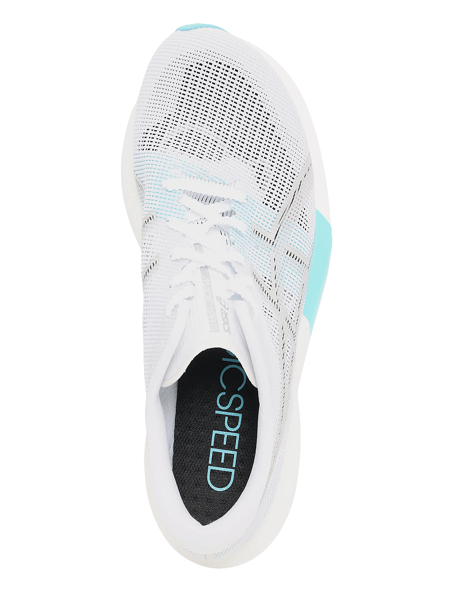 Asics - MAGIC SPEED 5 - shoes - white/pure silver - 3