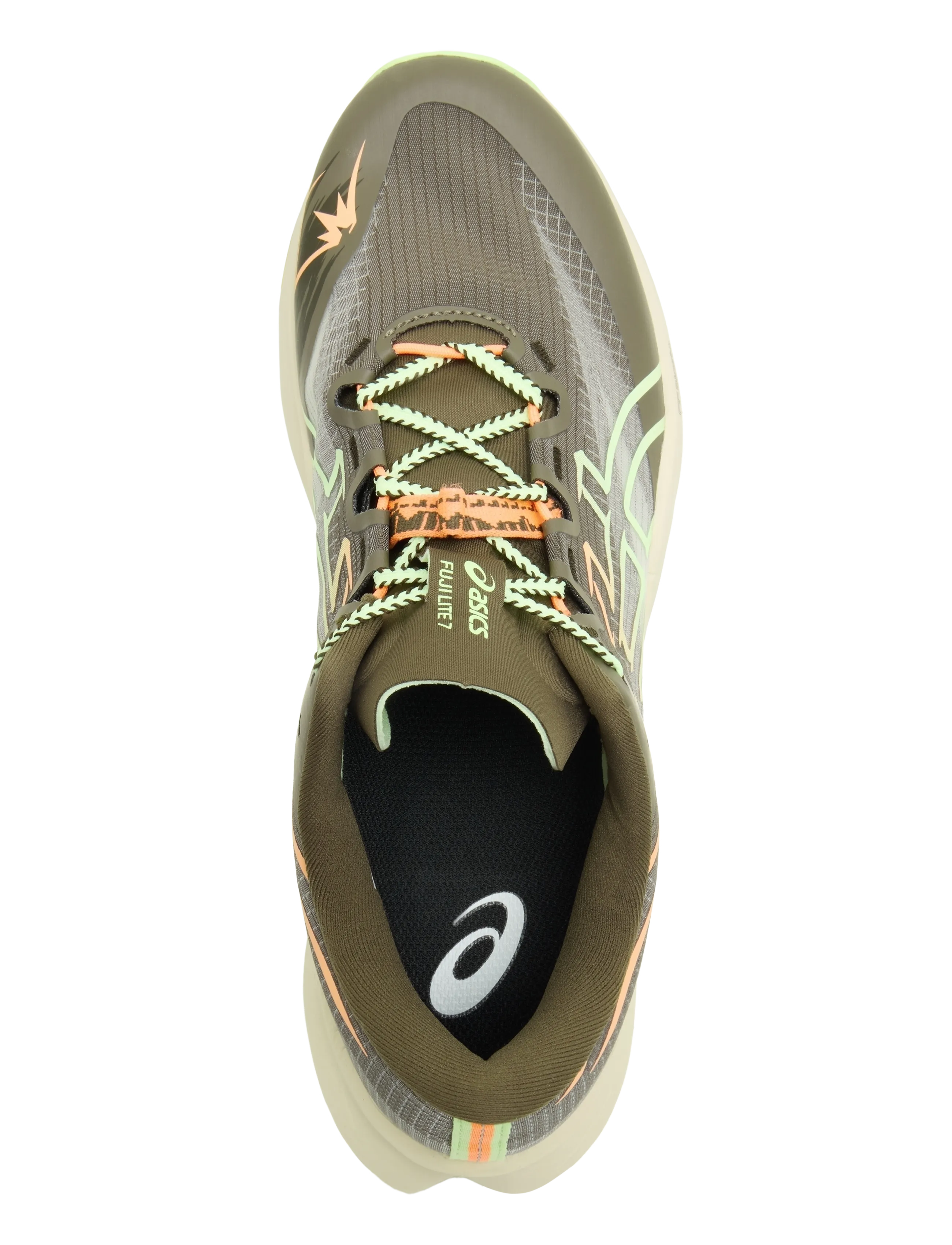 Asics - FUJI LITE 7 - shoes - kuriiro brown/illuminate yellow - 3