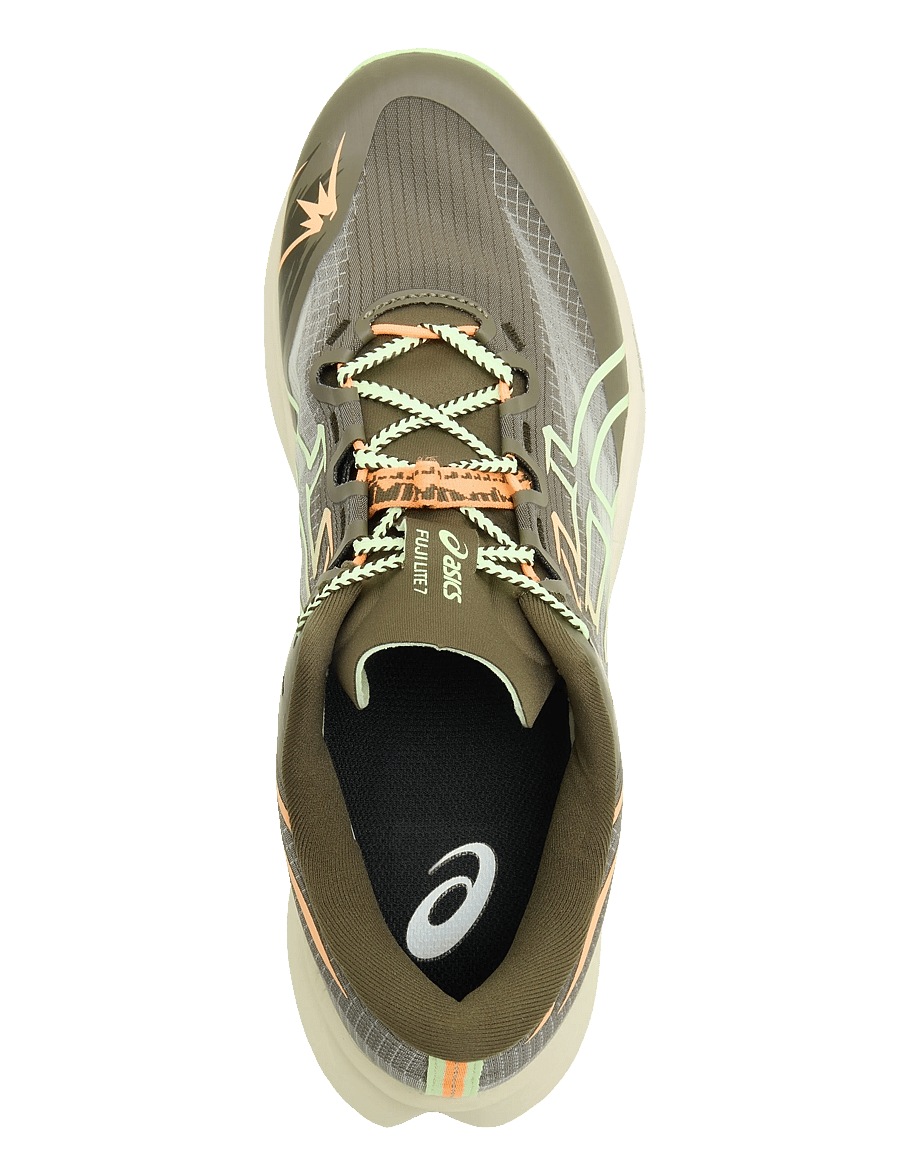 Asics - FUJI LITE 7 - shoes - kuriiro brown/illuminate yellow - 3