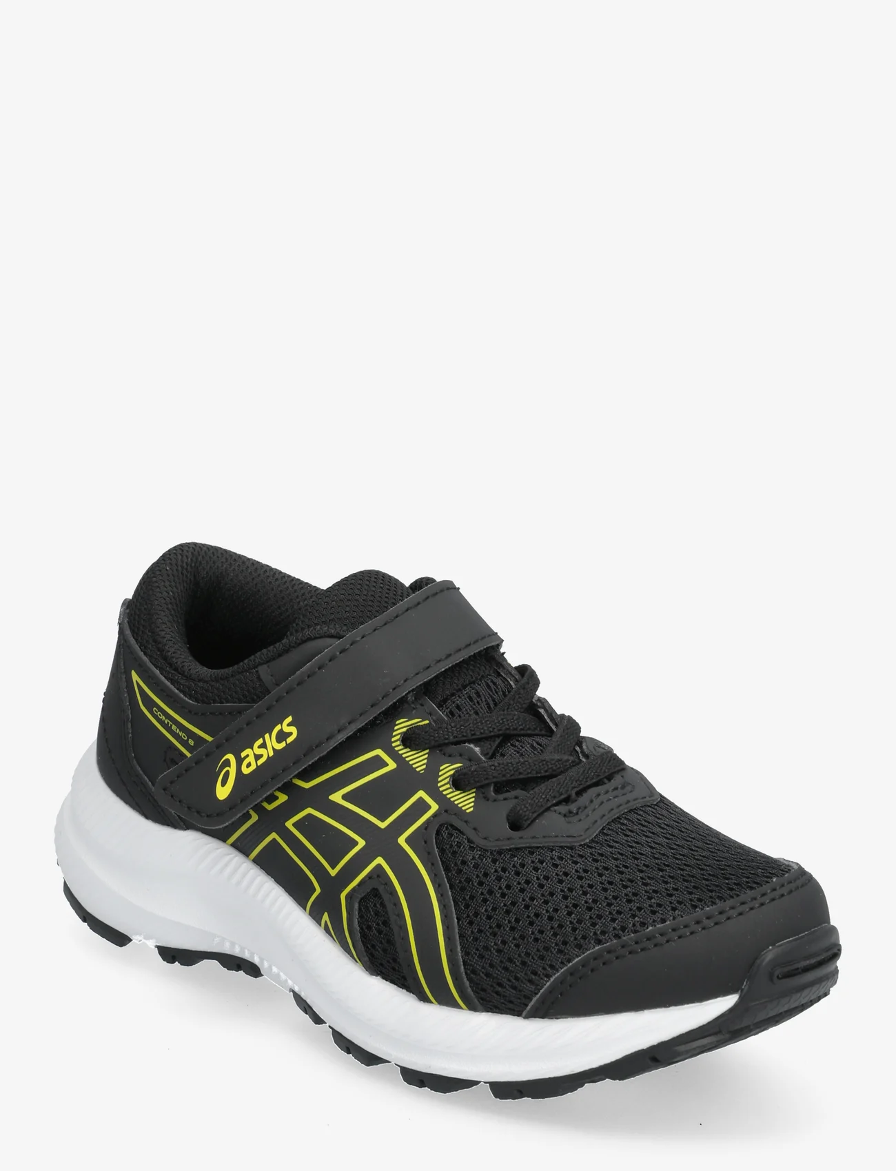 Asics - CONTEND 8 PS - running shoes - black/bright yellow - 0