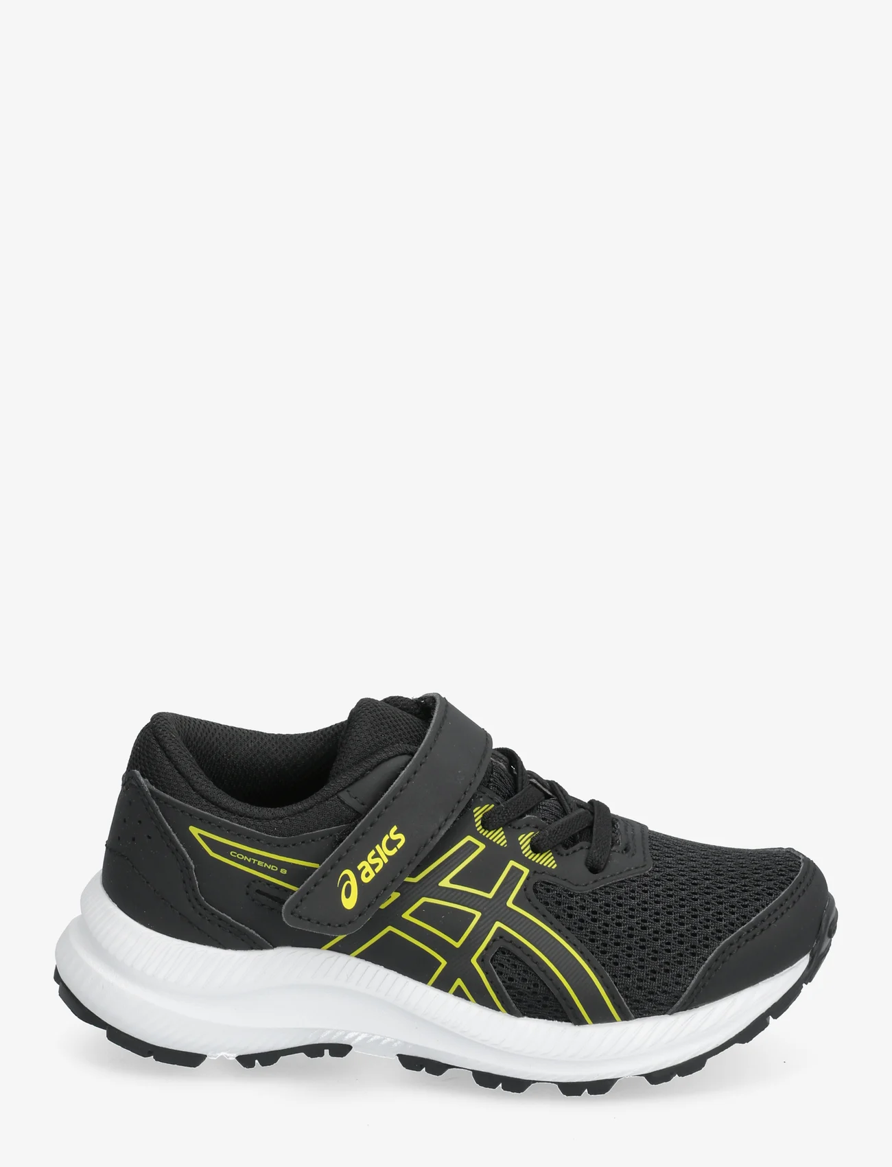 Asics - CONTEND 8 PS - running shoes - black/bright yellow - 1